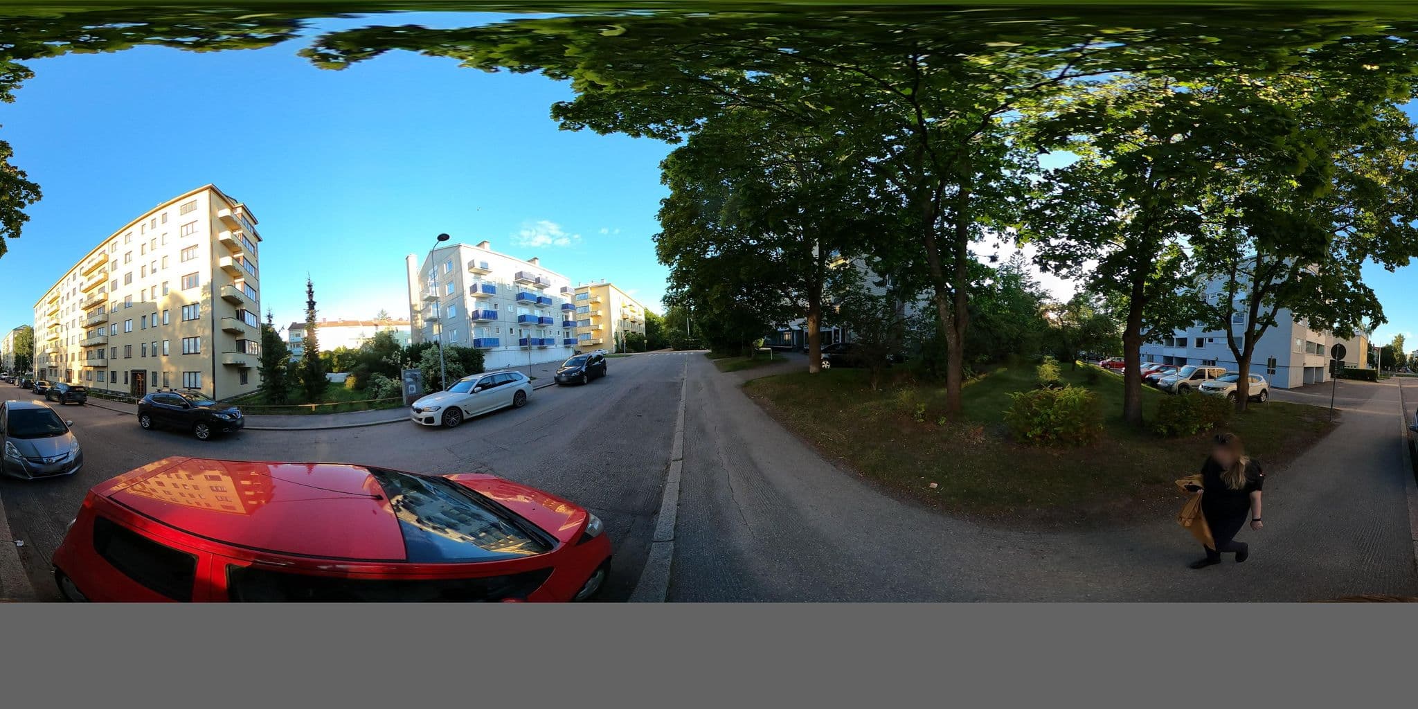 Street view near Väsyttäääää, Lauttasaari — © richlv (CC BY-SA · Mapillary)