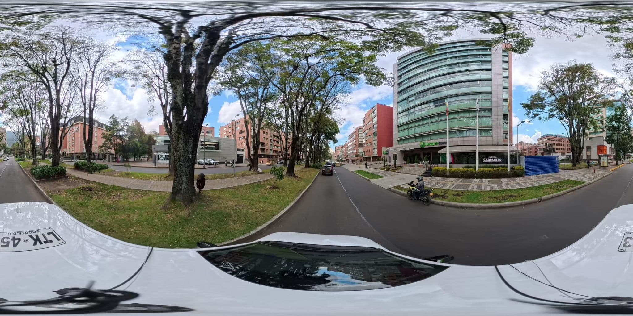 Street view near Holiday Inn Express, Barrio San Luis