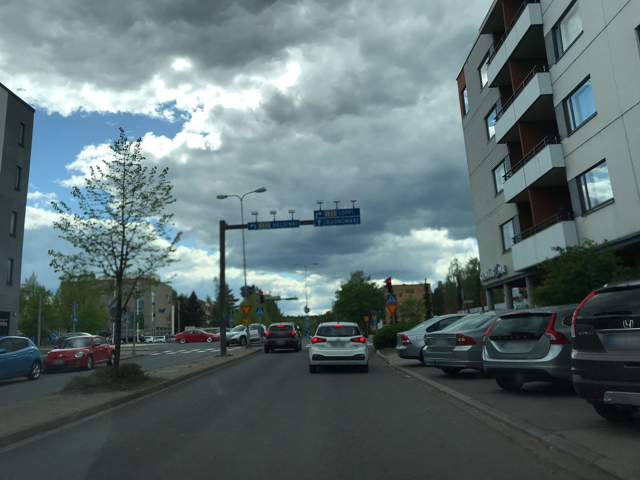 Street view near Sampo Hotelli, Klaukkala — © jslu (CC BY-SA · Mapillary)