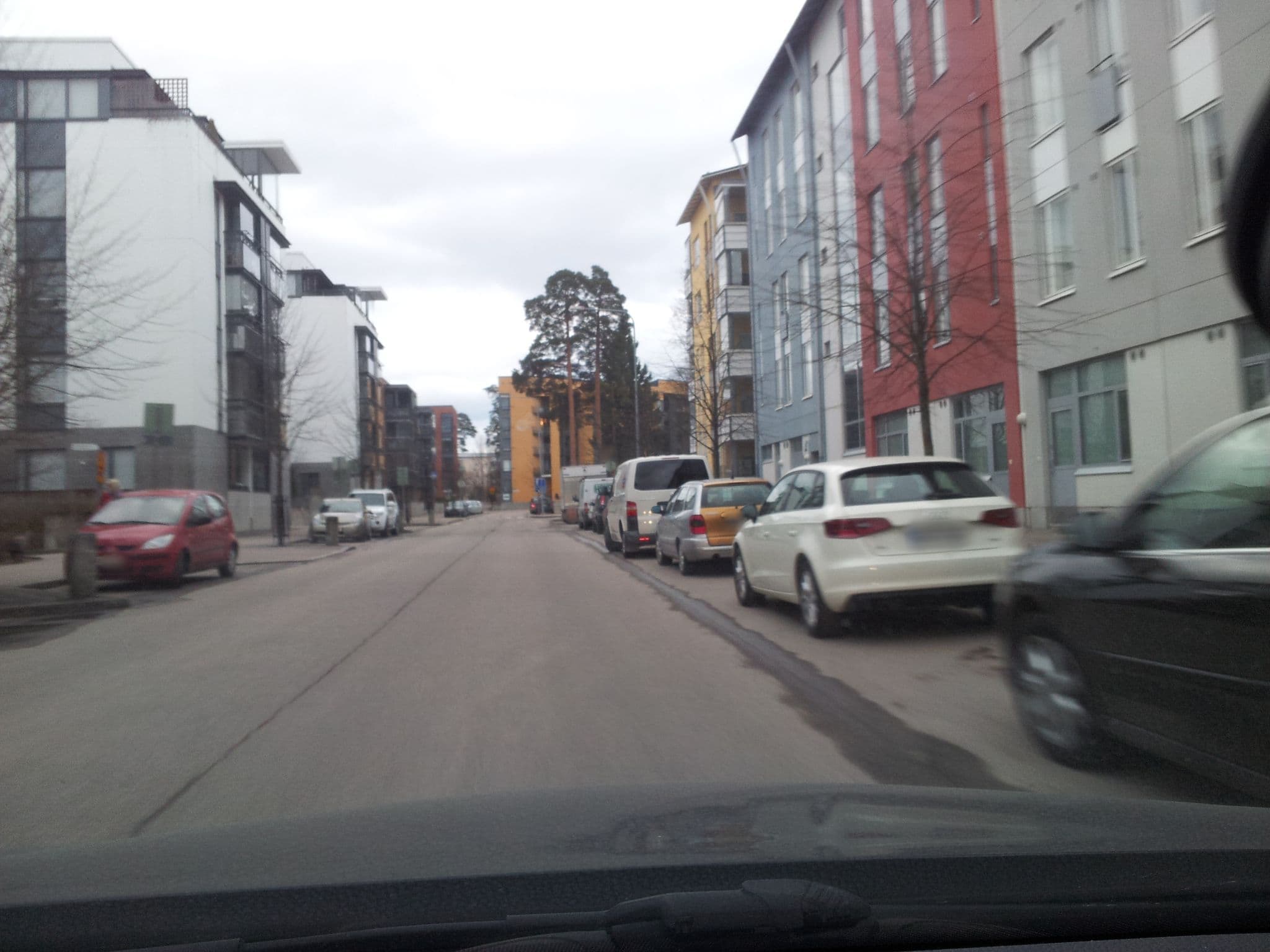 Street view near Huoneistohotelli Gella, Leppävaara — © posiki (CC BY-SA · Mapillary)