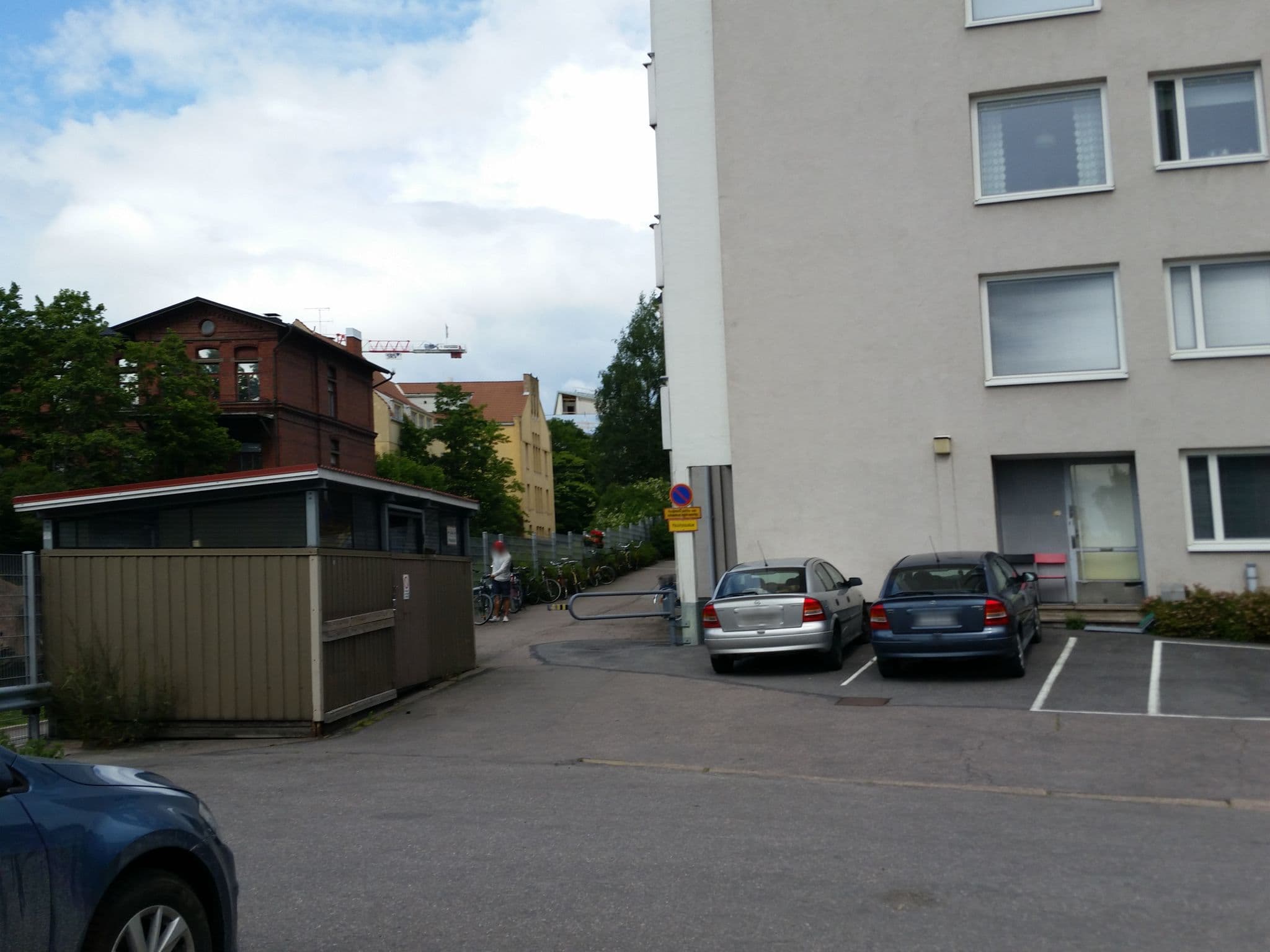 Street view near 4pillowsapartments Työmiehenkatu, Kamppi — © jaakkoh (CC BY-SA · Mapillary)