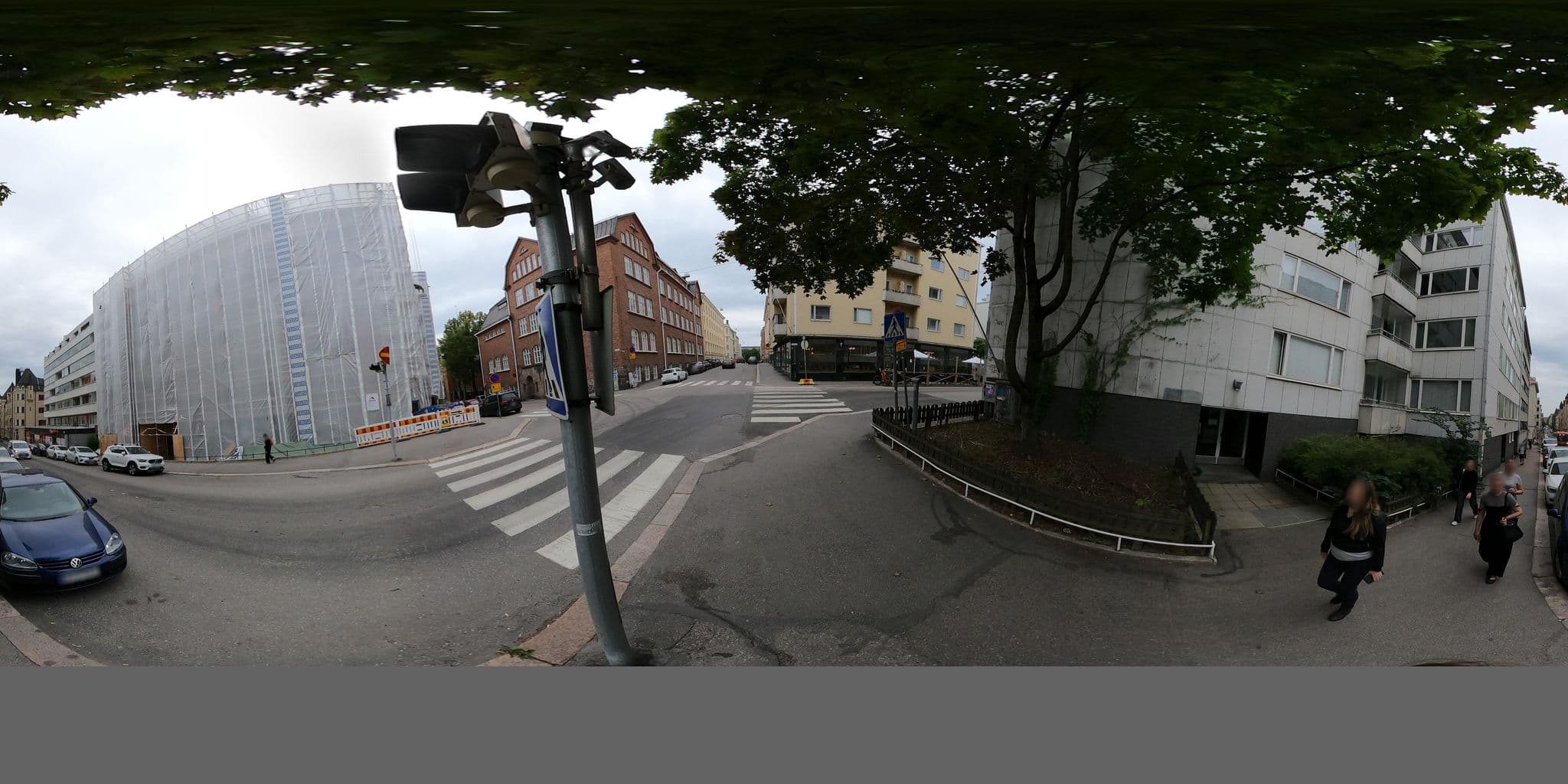 Street view near Albertinkatu 14 Sweethome City Center, Punavuori — © richlv (CC BY-SA · Mapillary)