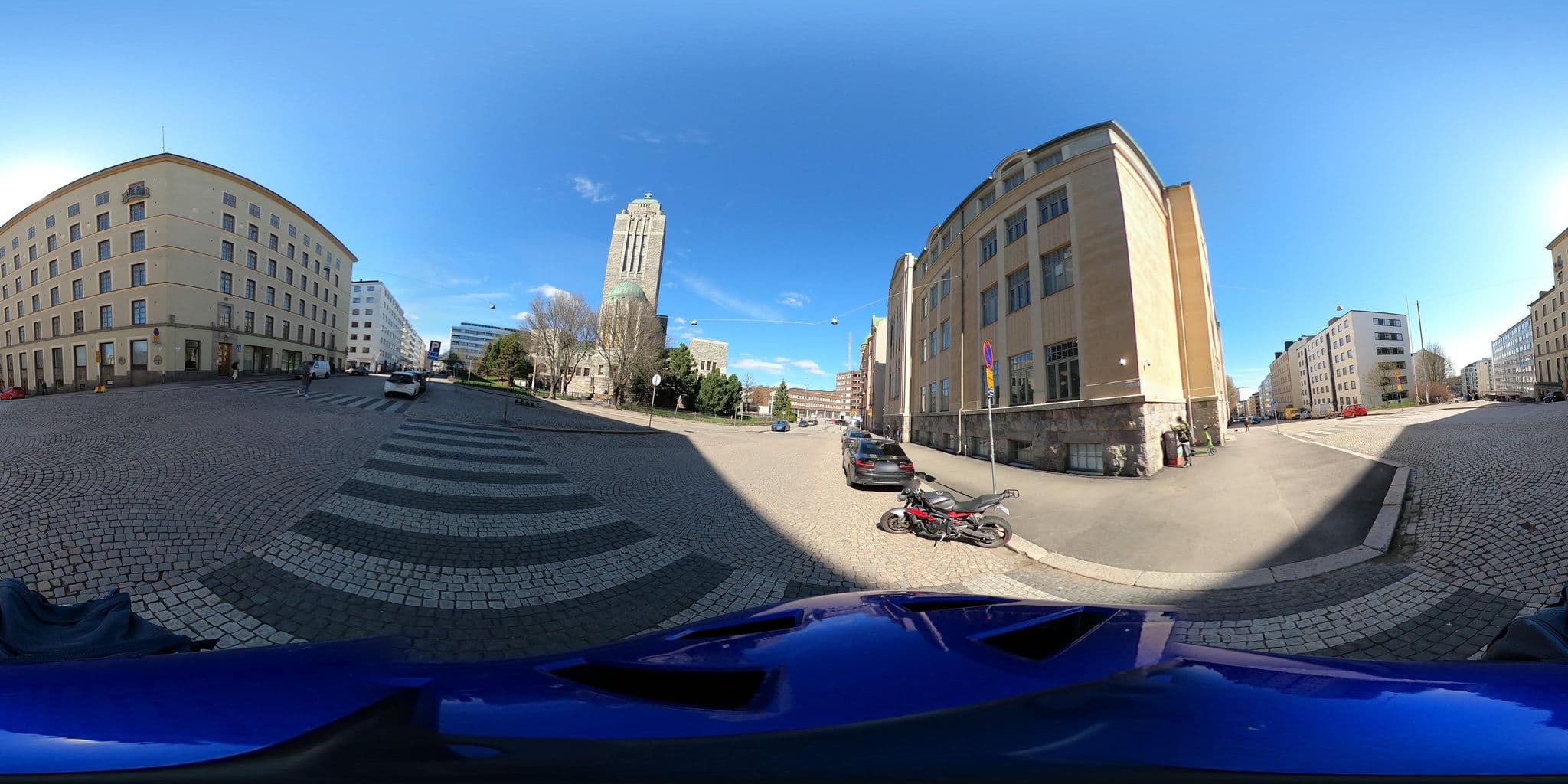 Street view near Gasthaus Freud, Kallio — © arista (CC BY-SA · Mapillary)
