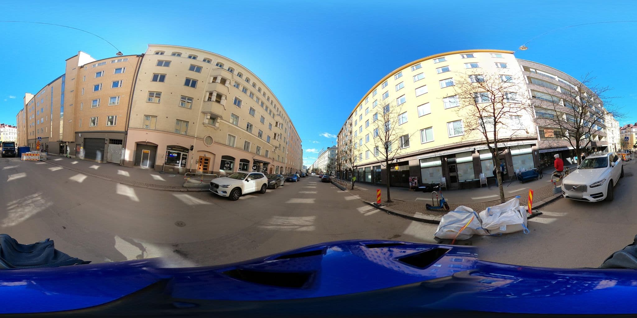 Street view near Studio Orchidea, Sörnäinen — © arista (CC BY-SA · Mapillary)