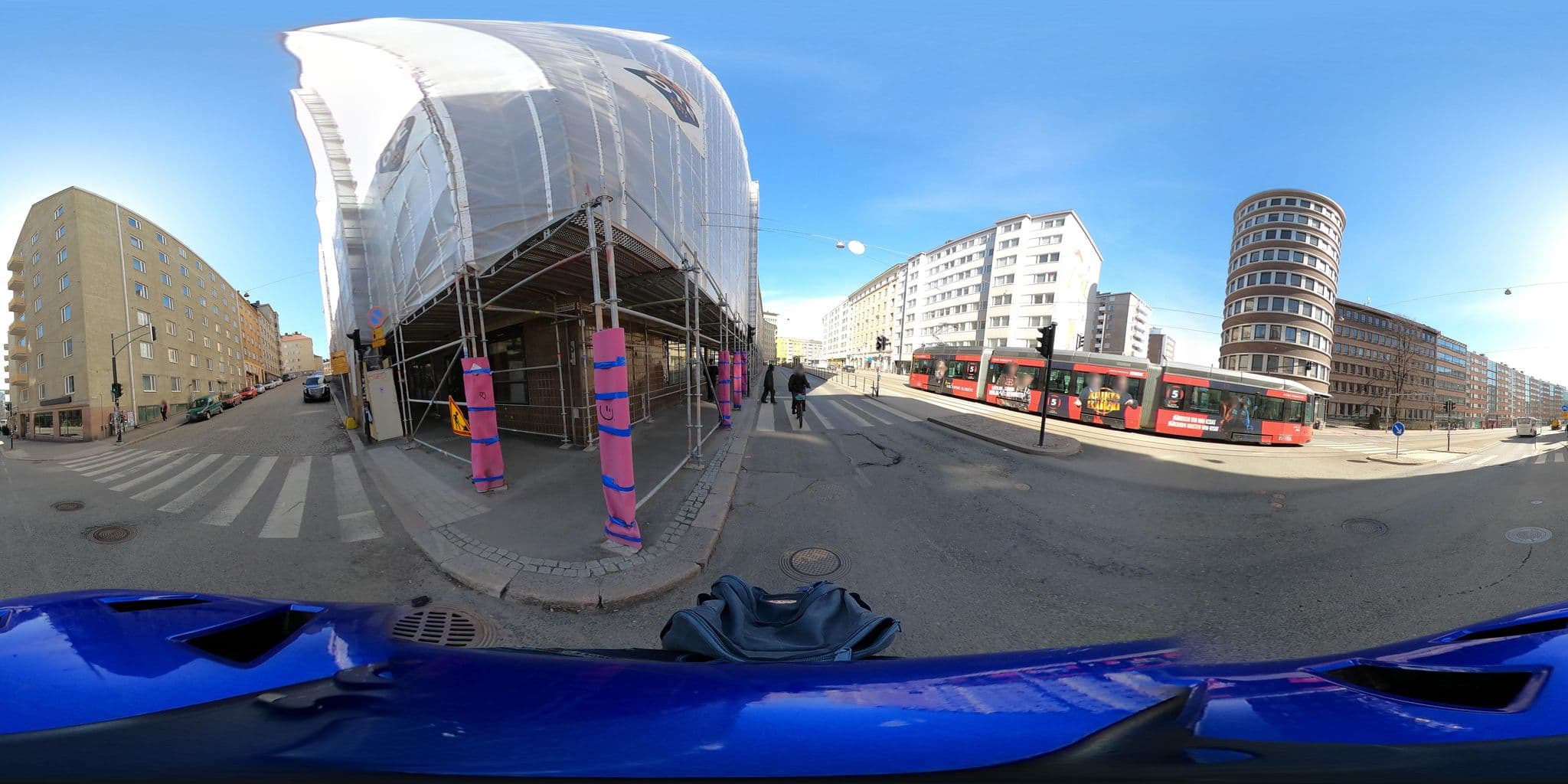 Street view near SweetDream Guesthouse, Sörnäinen — © arista (CC BY-SA · Mapillary)