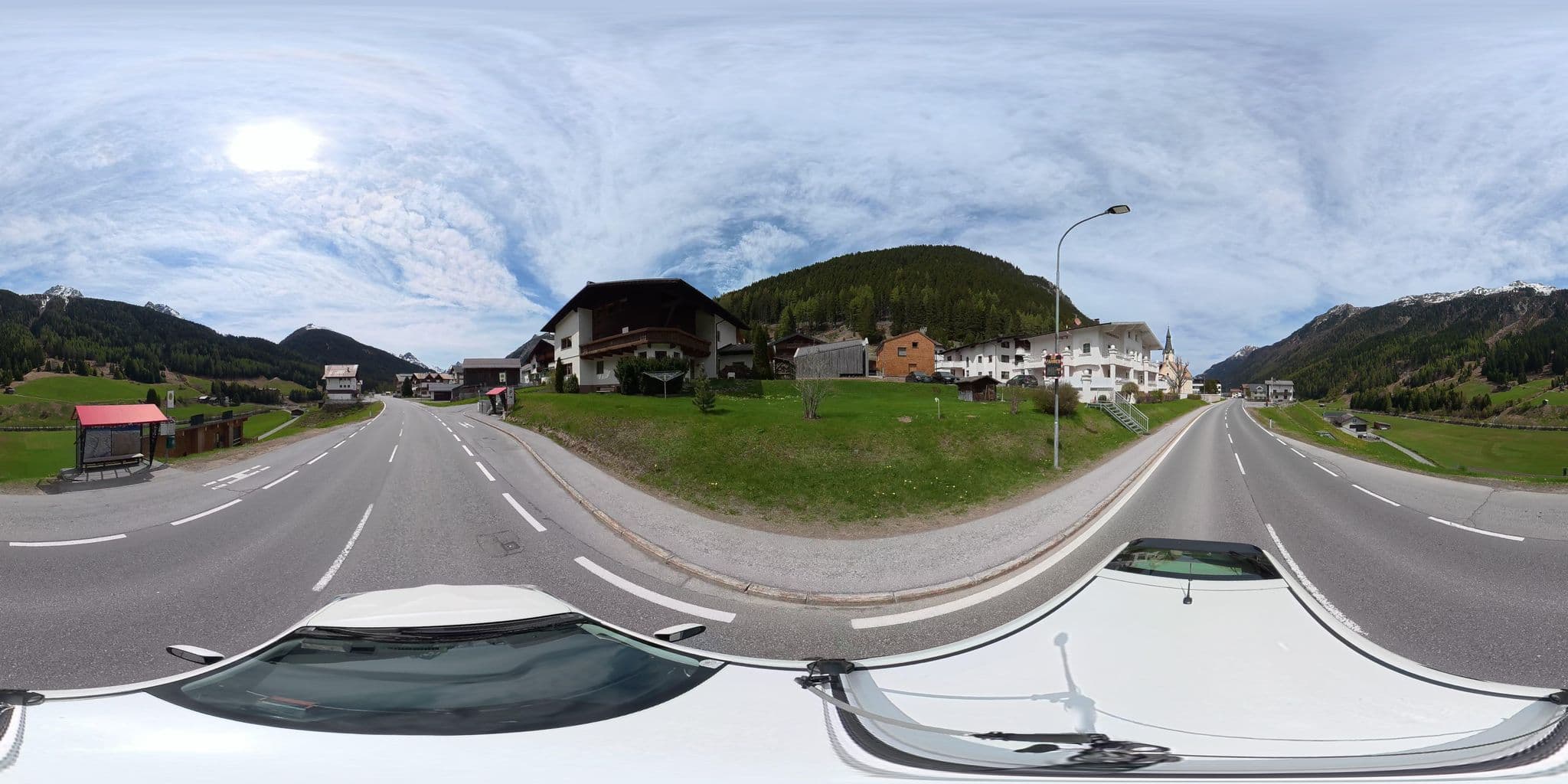 Street view near Bergblick, Ischgl