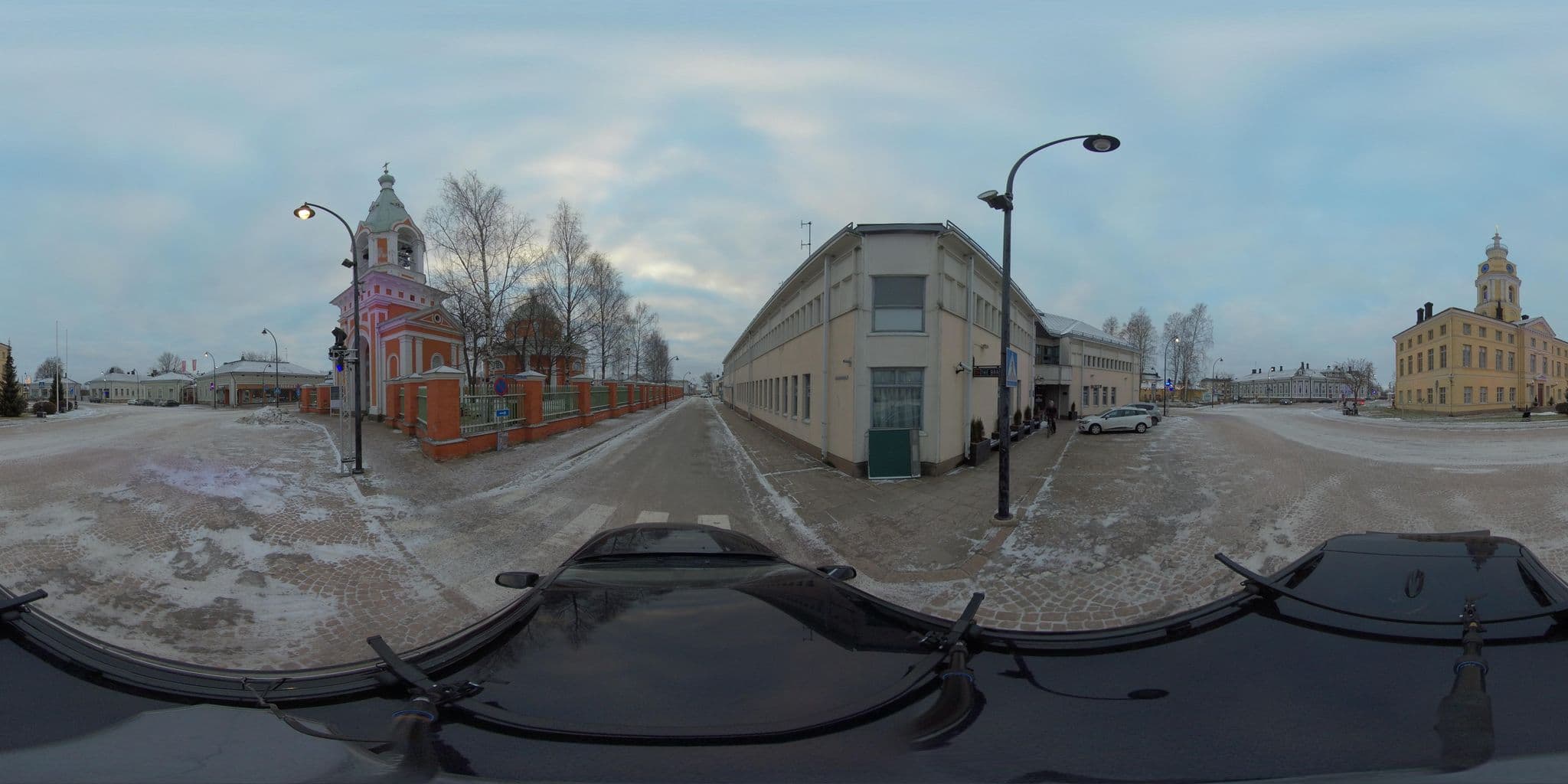 Street view near The Hotel Finland, Hamina — © HTJoy (CC BY-SA · Mapillary)