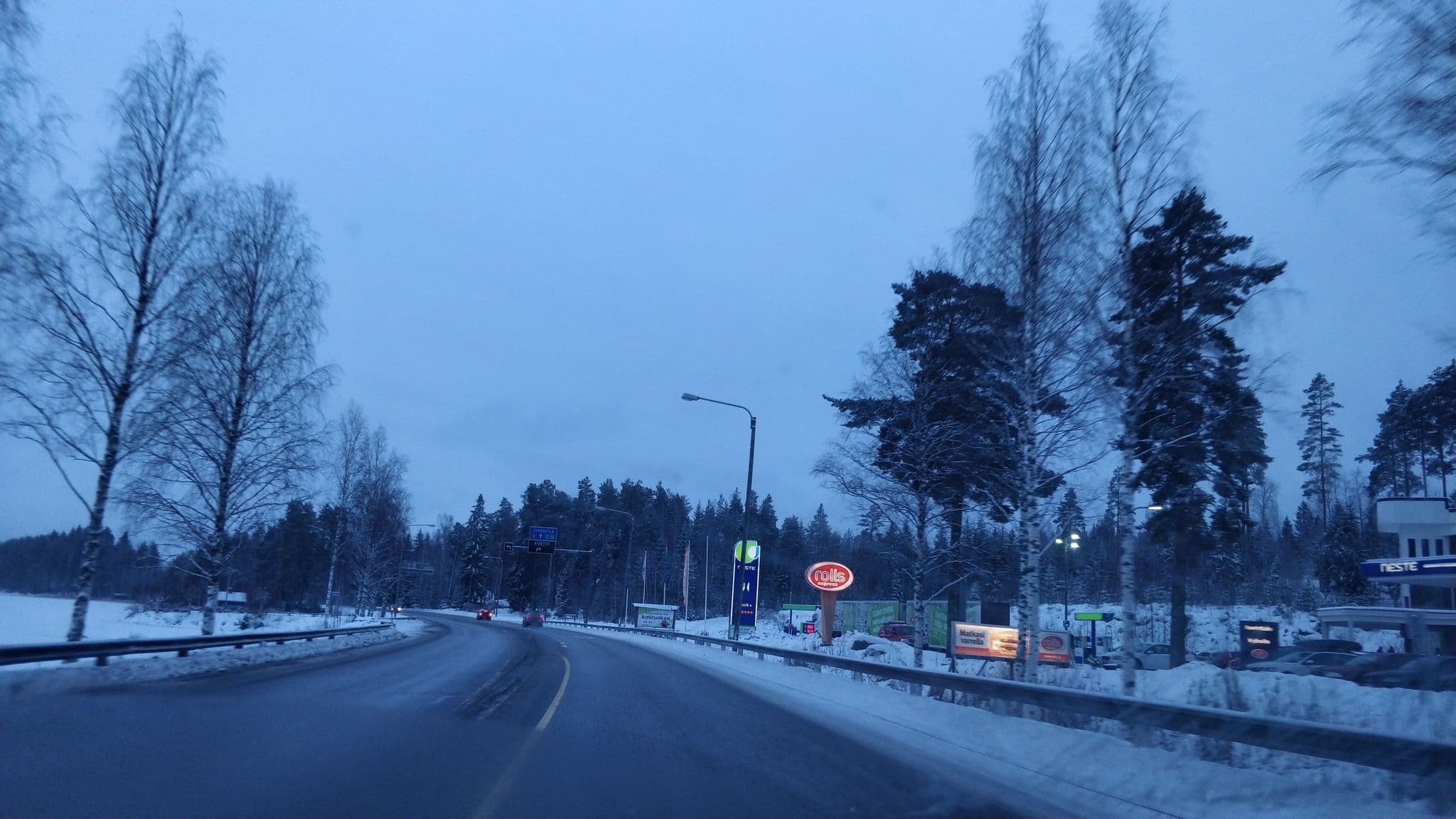 Street view near Matilanvirran Pajala, Sumiainen — © kelvinminn (CC BY-SA · Mapillary)