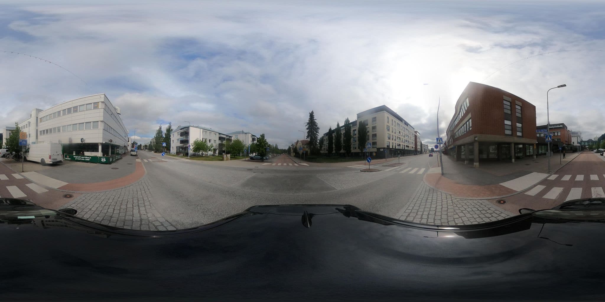 Street view near Hotelli Aada, Joensuu — © joensuucity360 (CC BY-SA · Mapillary)