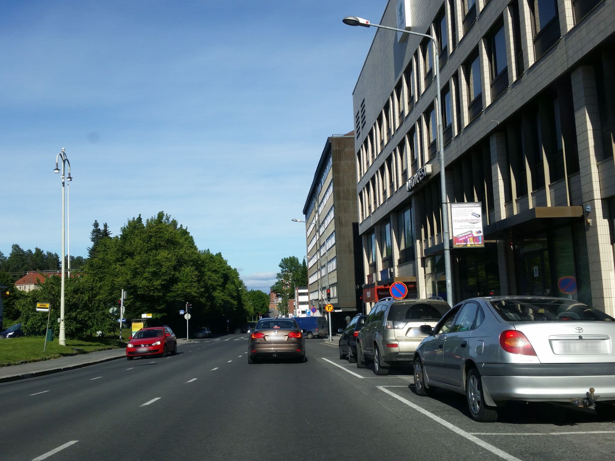 Street view near Guest House Asema, Kuopio — © jopparn (CC BY-SA · Mapillary)