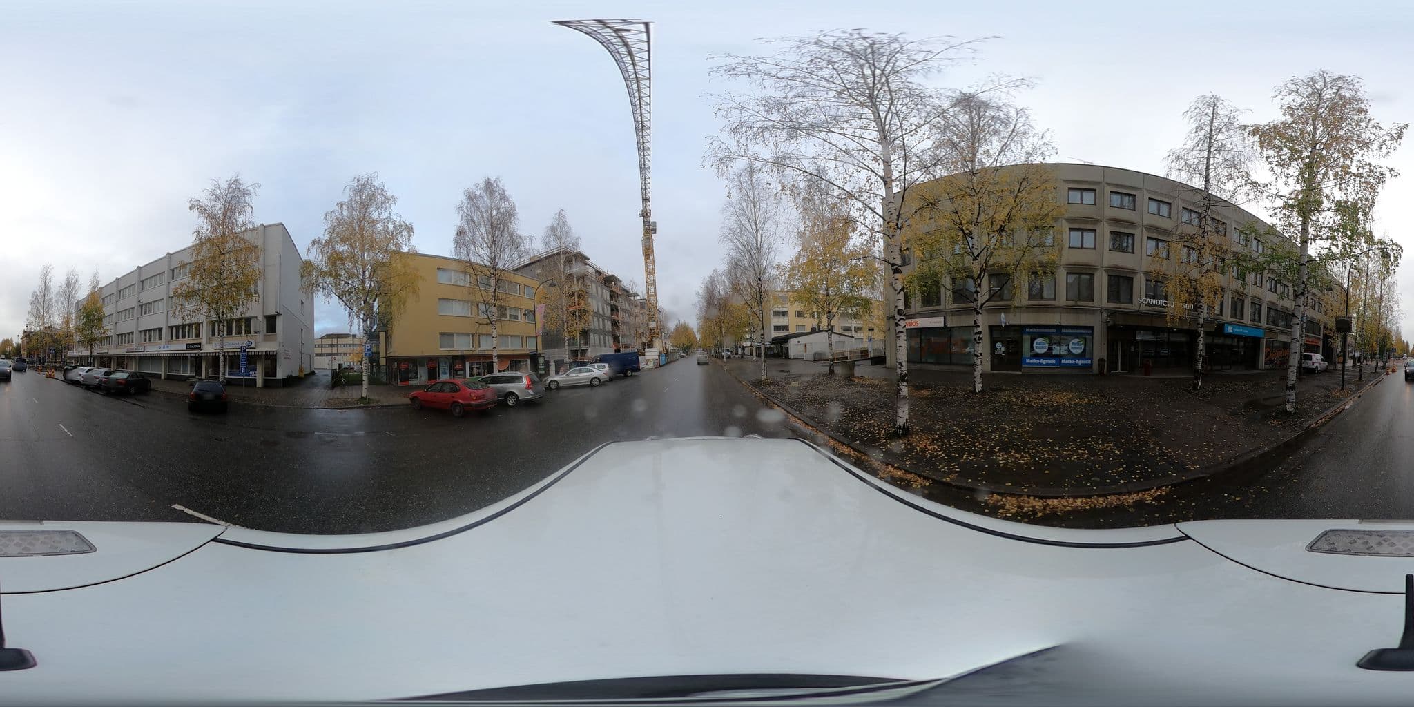 Street view near Hotel Cumulus, Joensuu — © joensuucity360 (CC BY-SA · Mapillary)