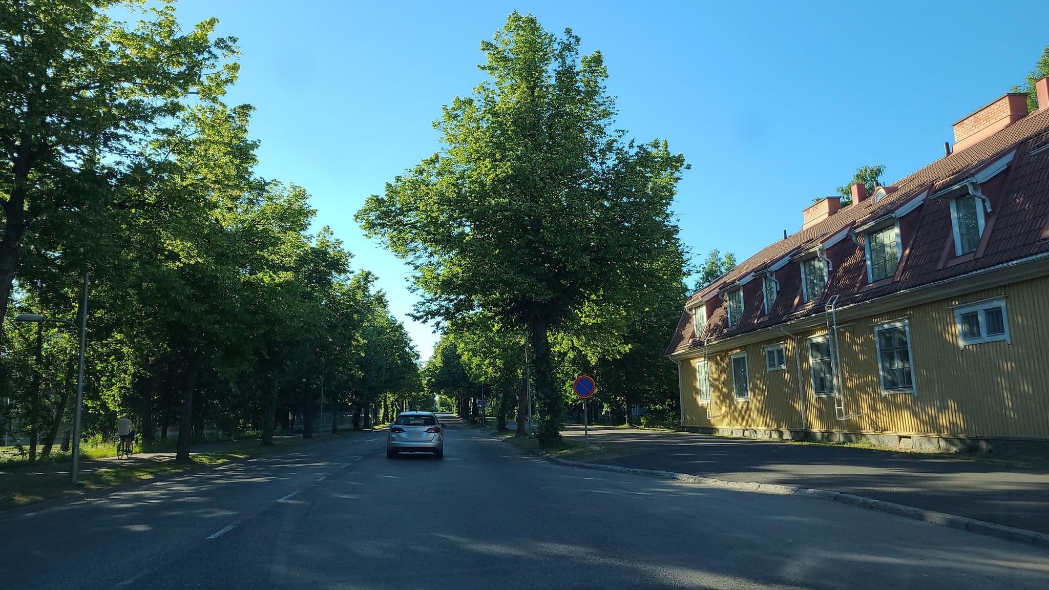 Street view near Warkhaus Korpela Apartments, Varkaus — © jopparn (CC BY-SA · Mapillary)