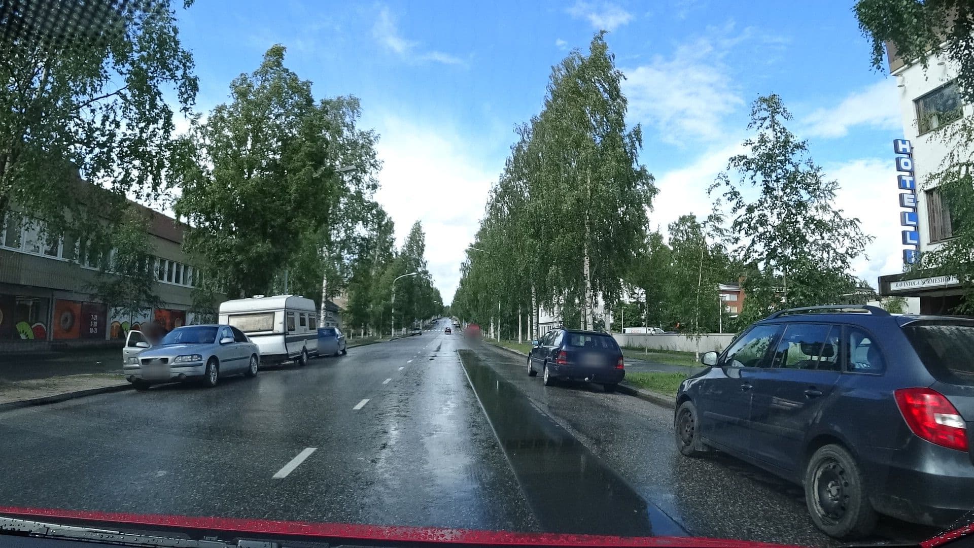 Street view near Nurmeshovi Hotel Nurmes, Nurmes — © kino (CC BY-SA · Mapillary)