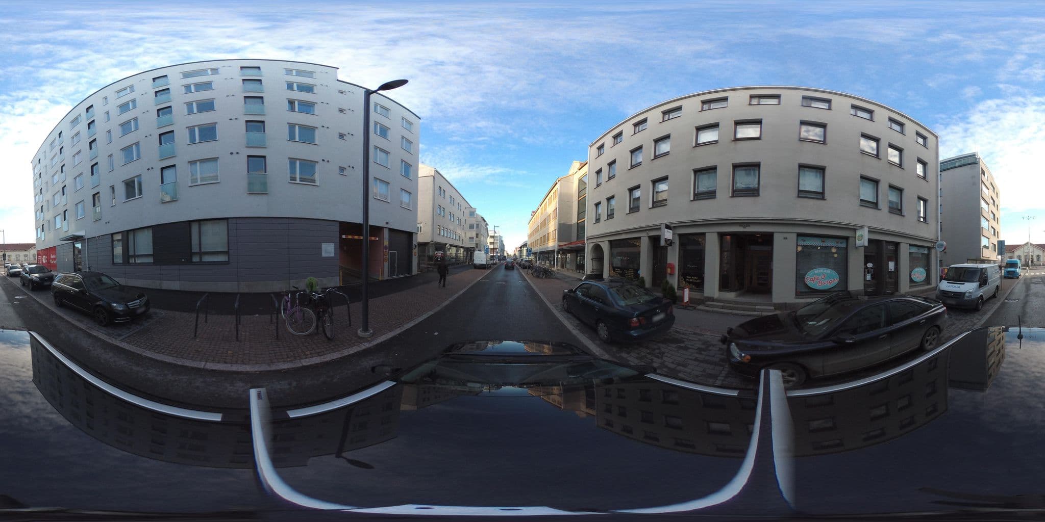 Street view near Turisti Hotelli, Vaara — © Eljas (CC BY-SA · Mapillary)