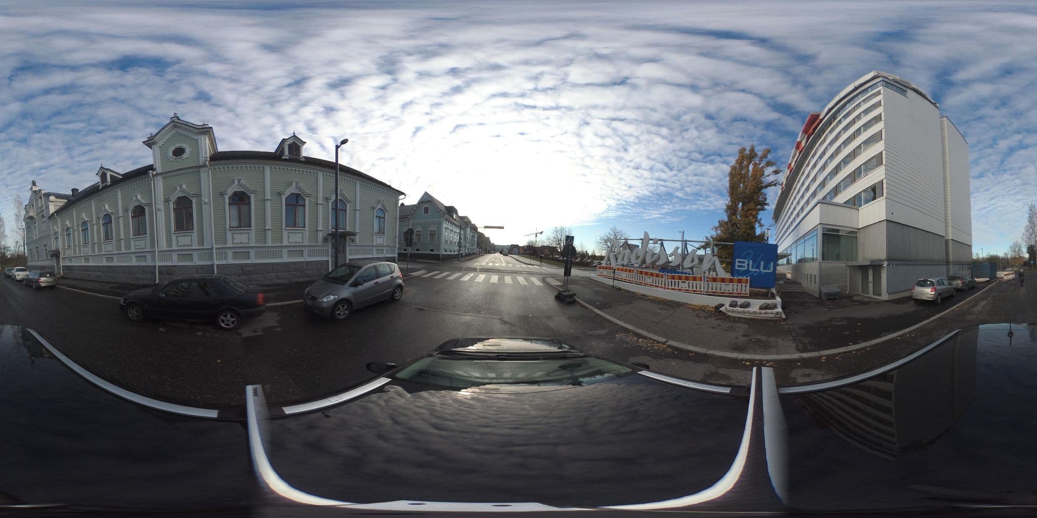 Street view near Presidentti Sviitti, Oulu — © Eljas (CC BY-SA · Mapillary)
