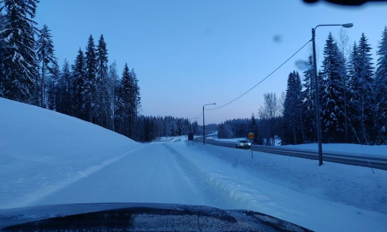 Street view near Kainuun Meri, Kajaani — © infrap01 (CC BY-SA · Mapillary)