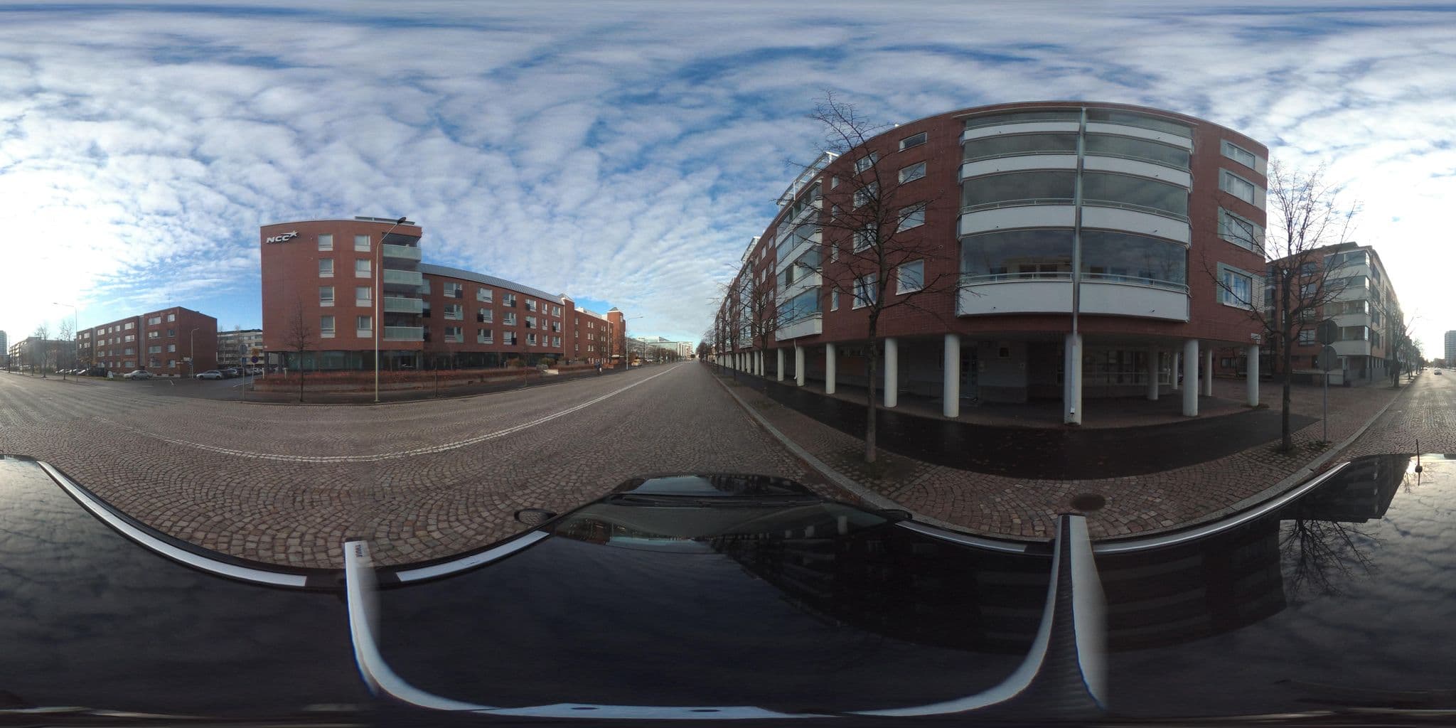 Street view near Oulu Hotelli Apartments, KaksioSauna 2, Vanhatulli — © Eljas (CC BY-SA · Mapillary)