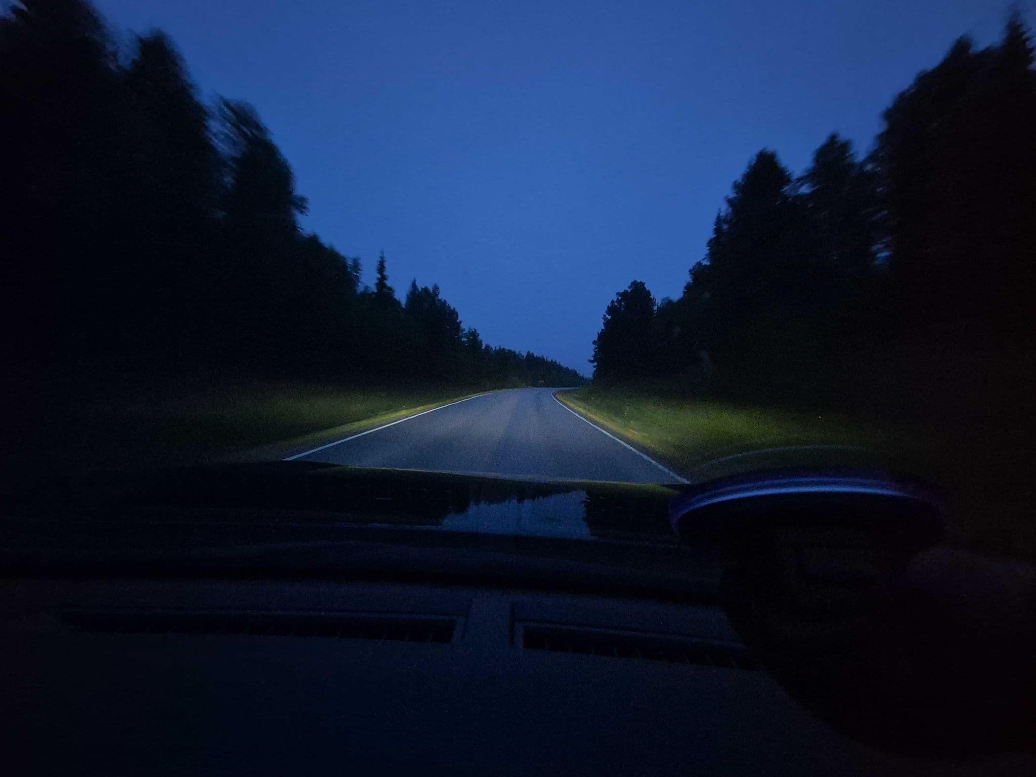 Street view near Hotel Huoneet, Muonio — © Apirnus (CC BY-SA · Mapillary)