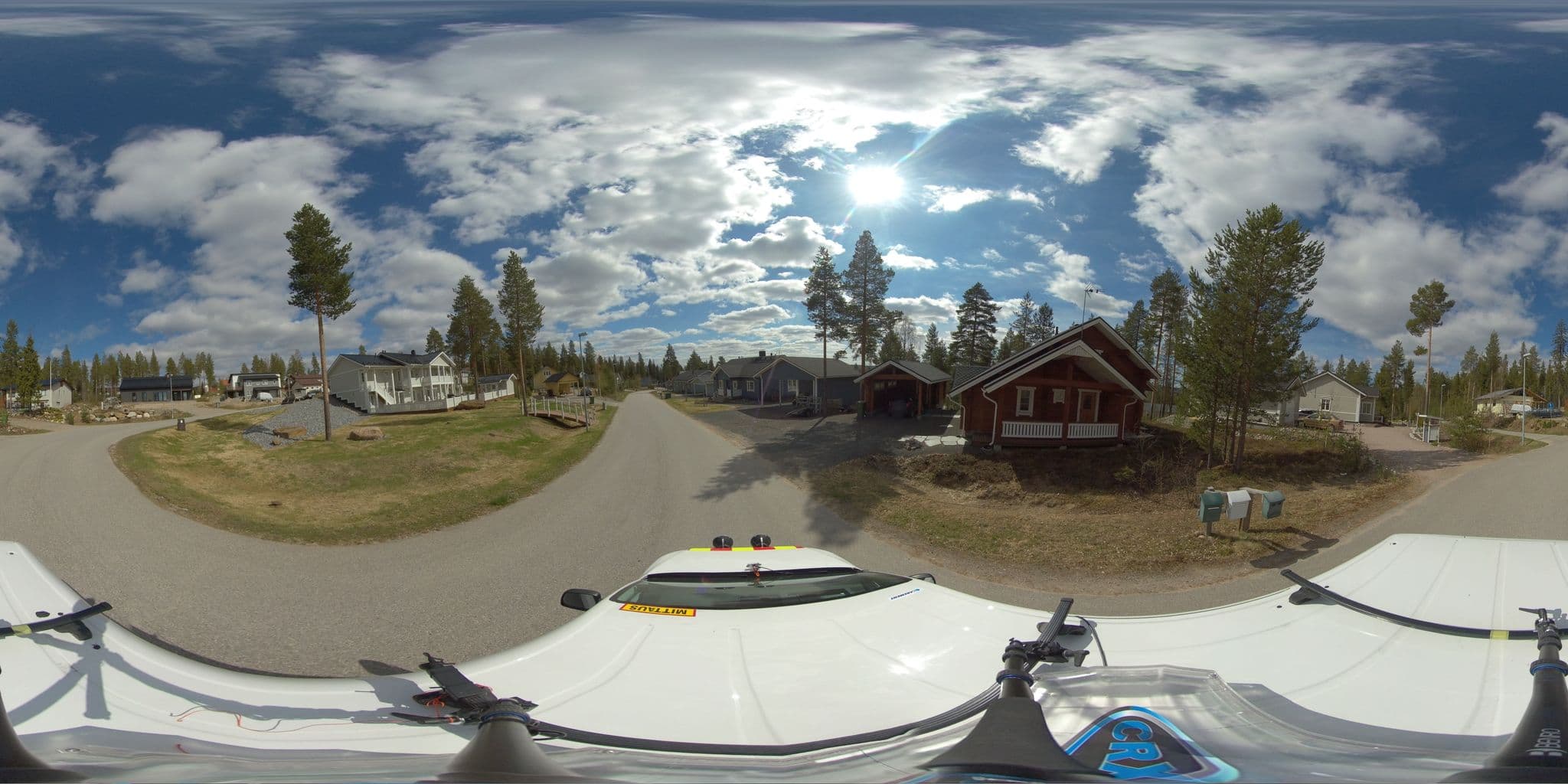 Street view near lintukoti, Saarenkylä — © HTJoy (CC BY-SA · Mapillary)