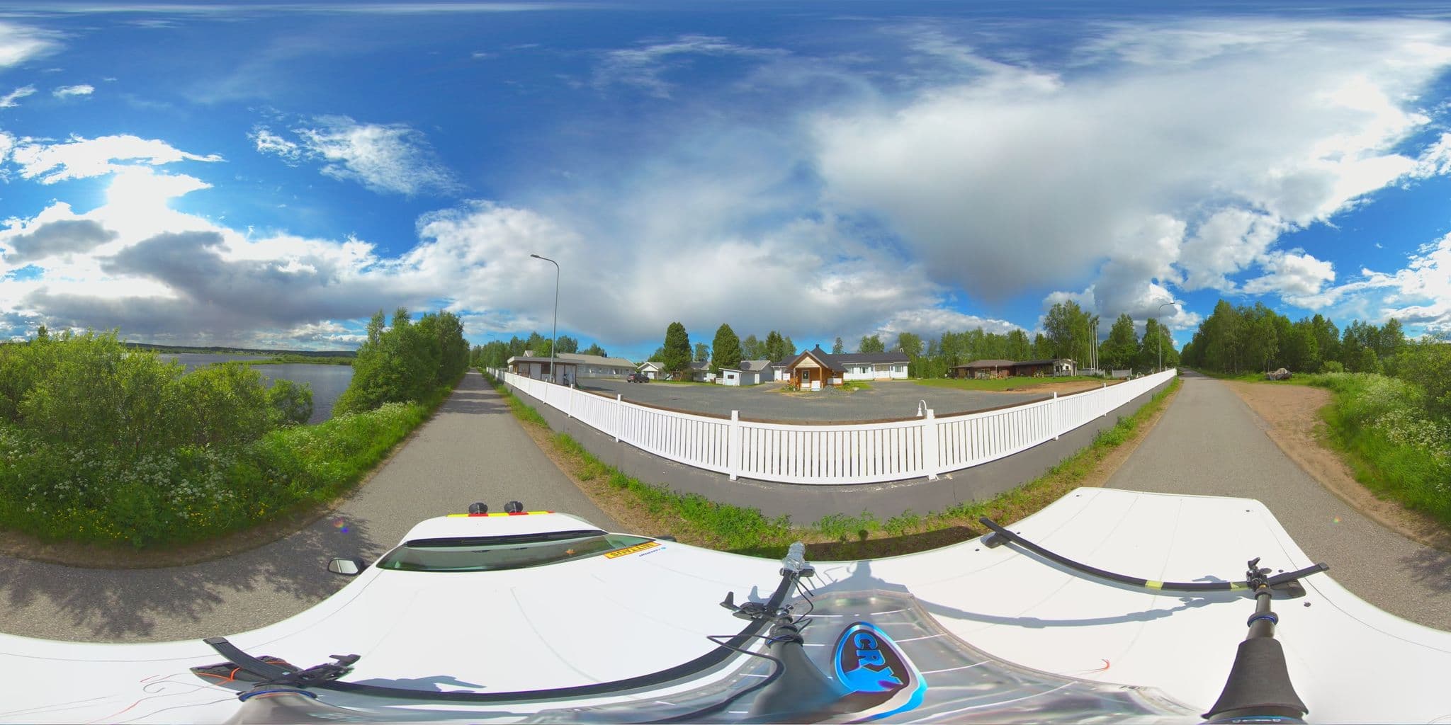 Street view near Lomavekarit, Saarenkylä — © HTJoy (CC BY-SA · Mapillary)