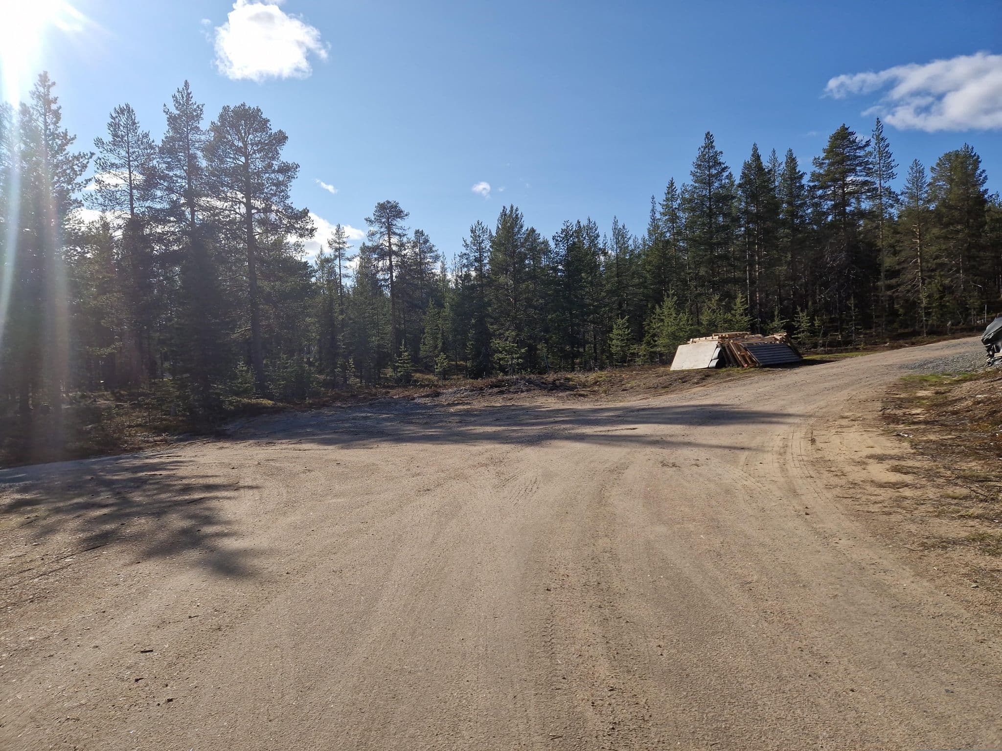 Street view near Villa Tupas, Kittilä — © houtari (CC BY-SA · Mapillary)