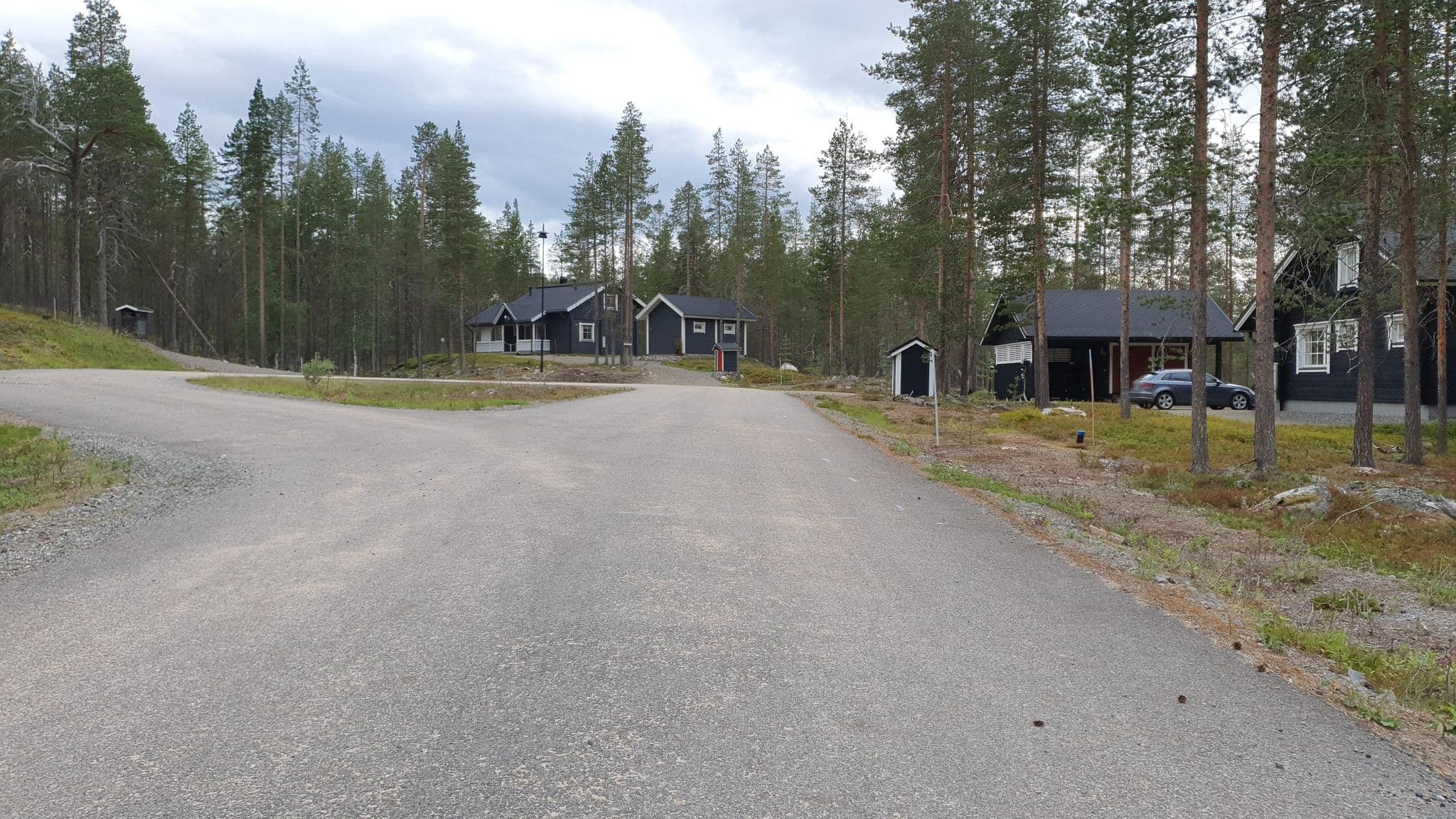 Street view near Laine's mögi, Kolari — © houtari (CC BY-SA · Mapillary)