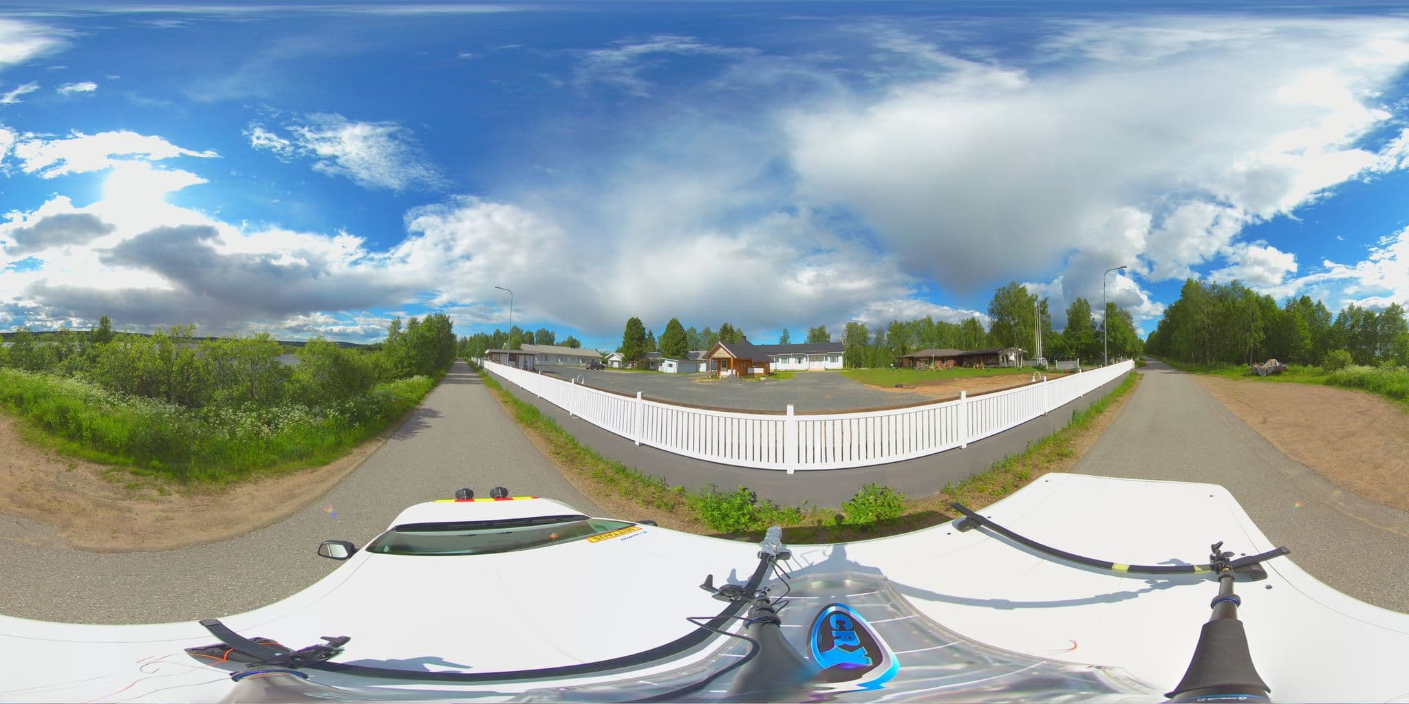 Street view near Arctic resort OY, Saarenkylä — © HTJoy (CC BY-SA · Mapillary)