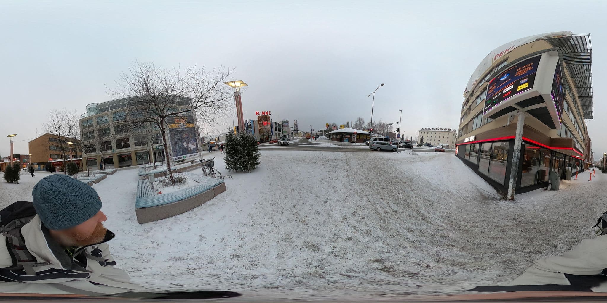 Street view near Scandic, Rovaniemi — © Stefdegreef (CC BY-SA · Mapillary)