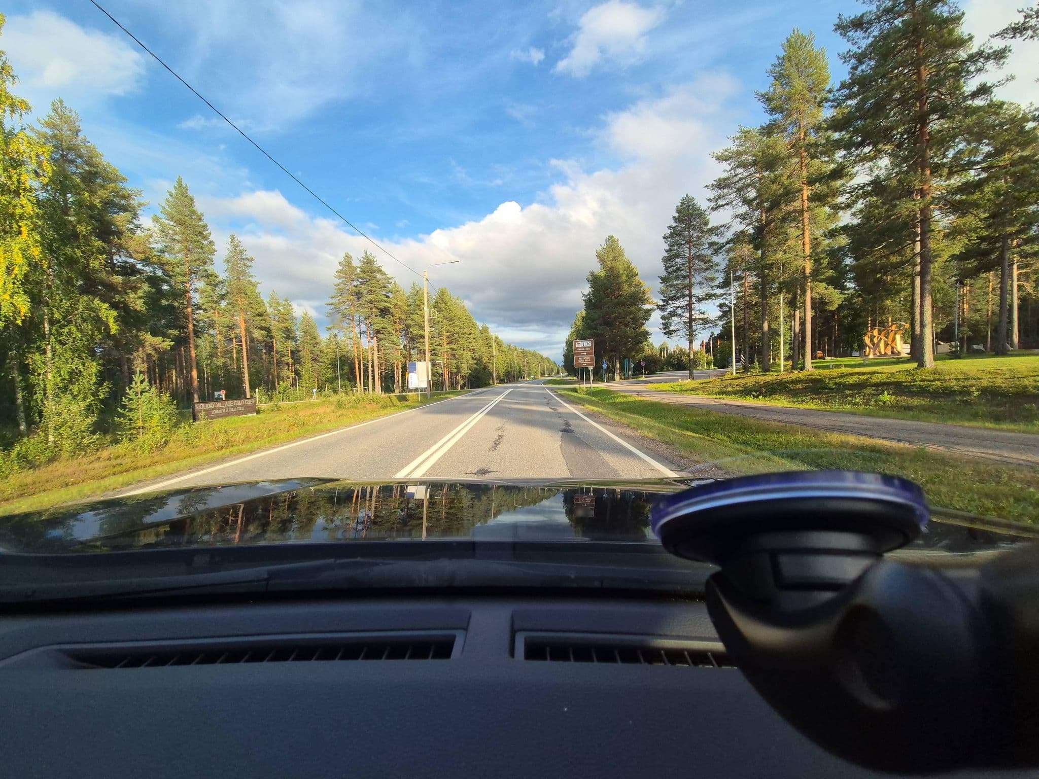 Street view near holiday village gulo gulo reception, Ranua — © Apirnus (CC BY-SA · Mapillary)