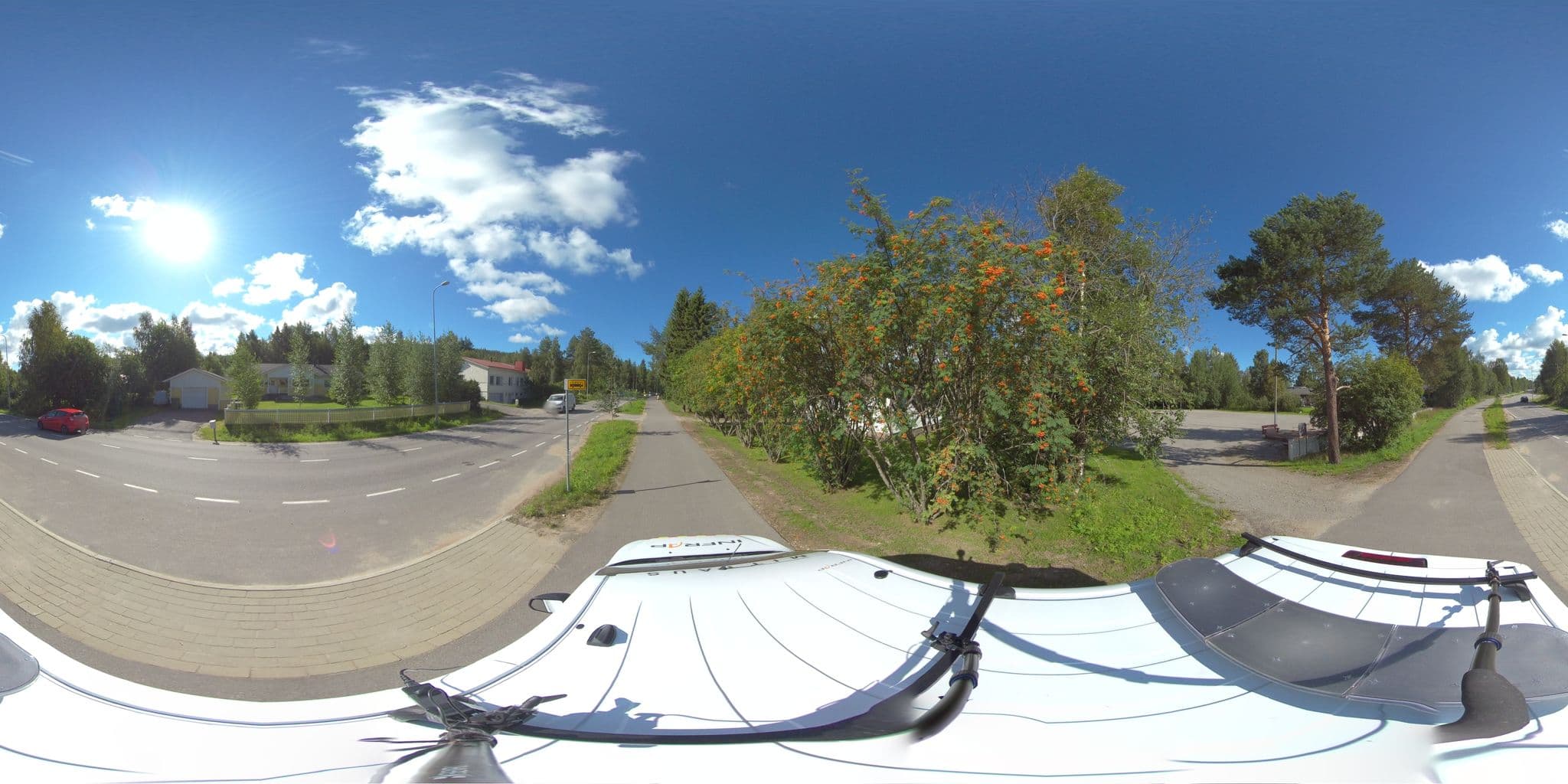 Street view near Ounasvaaran Sporttimajoitus 14 B2, Saarenkylä — © HTJoy (CC BY-SA · Mapillary)