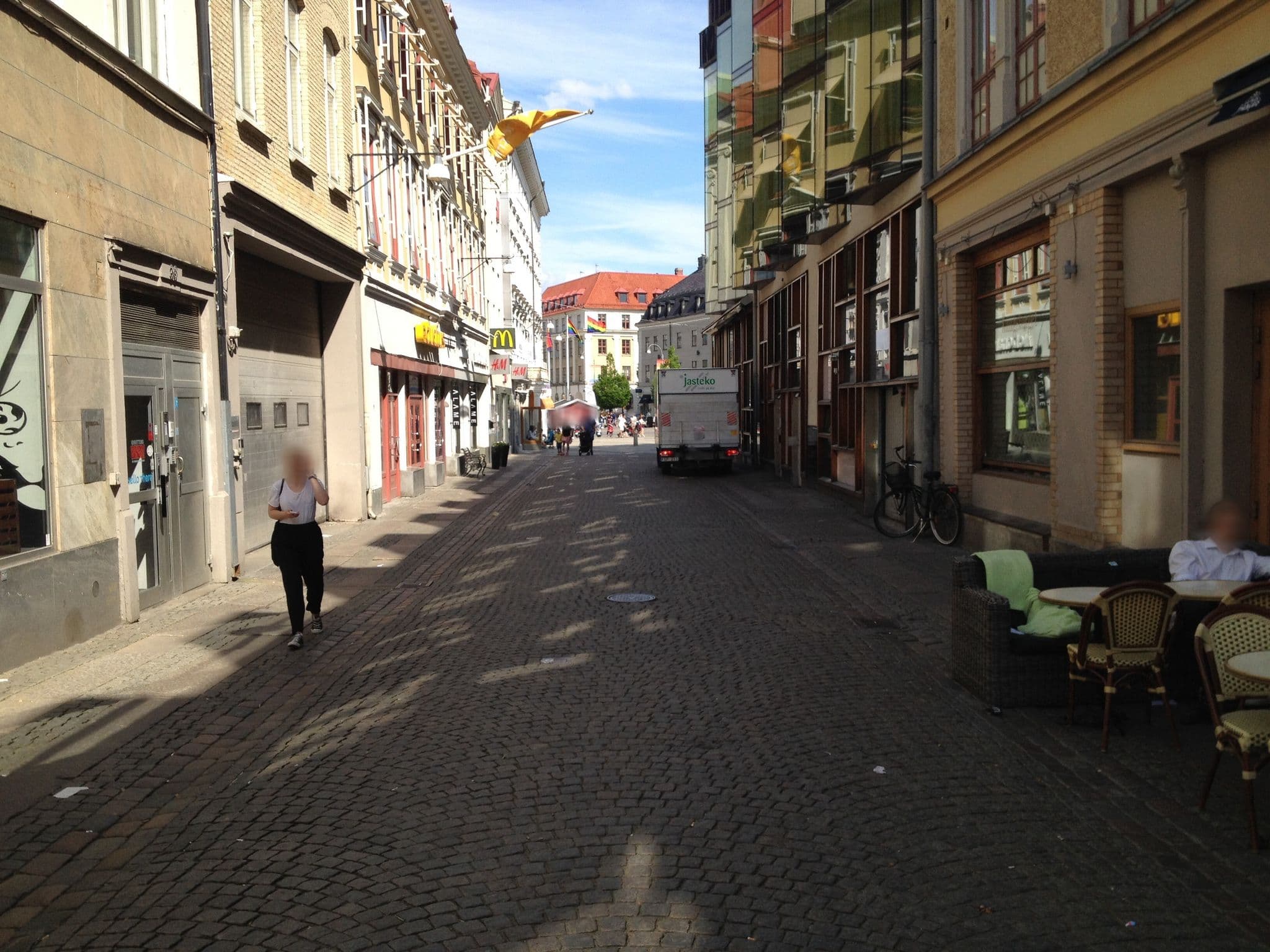 Street view near Hotell Aktiebolaget Arkivet, Gothenburg — © sbkgrupp2 (CC BY-SA · Mapillary)