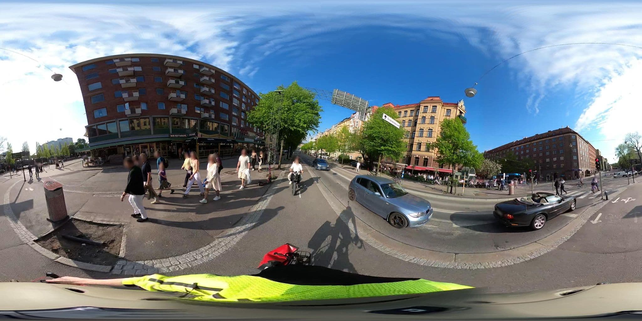 Street view near Parcere, Gothenburg — © goteview (CC BY-SA · Mapillary)
