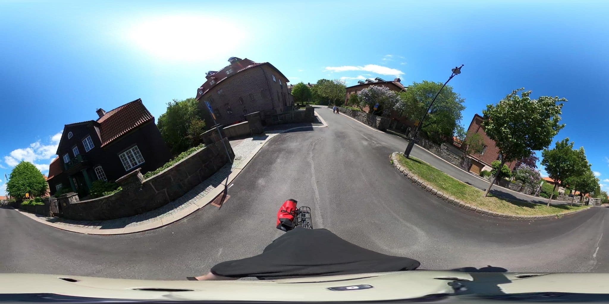 Street view near Villa Fridolin, Gothenburg — © goteview (CC BY-SA · Mapillary)