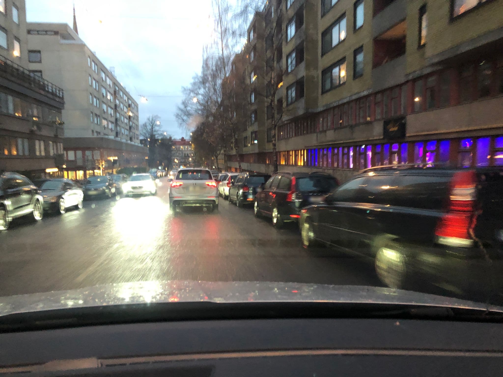 Street view near Vandrarhemmet Olivedal, Gothenburg — © adville (CC BY-SA · Mapillary)