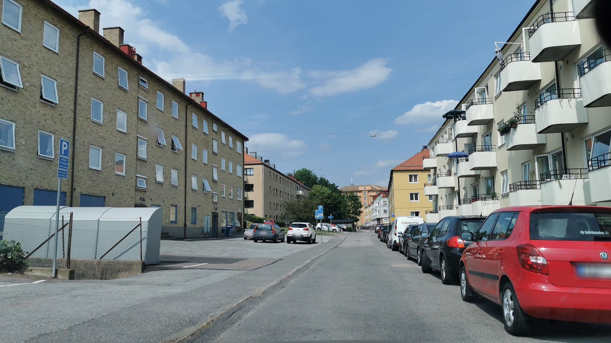 Street view near Rum 1570 Gothia Tower, Gothenburg — © nonenstyle (CC BY-SA · Mapillary)