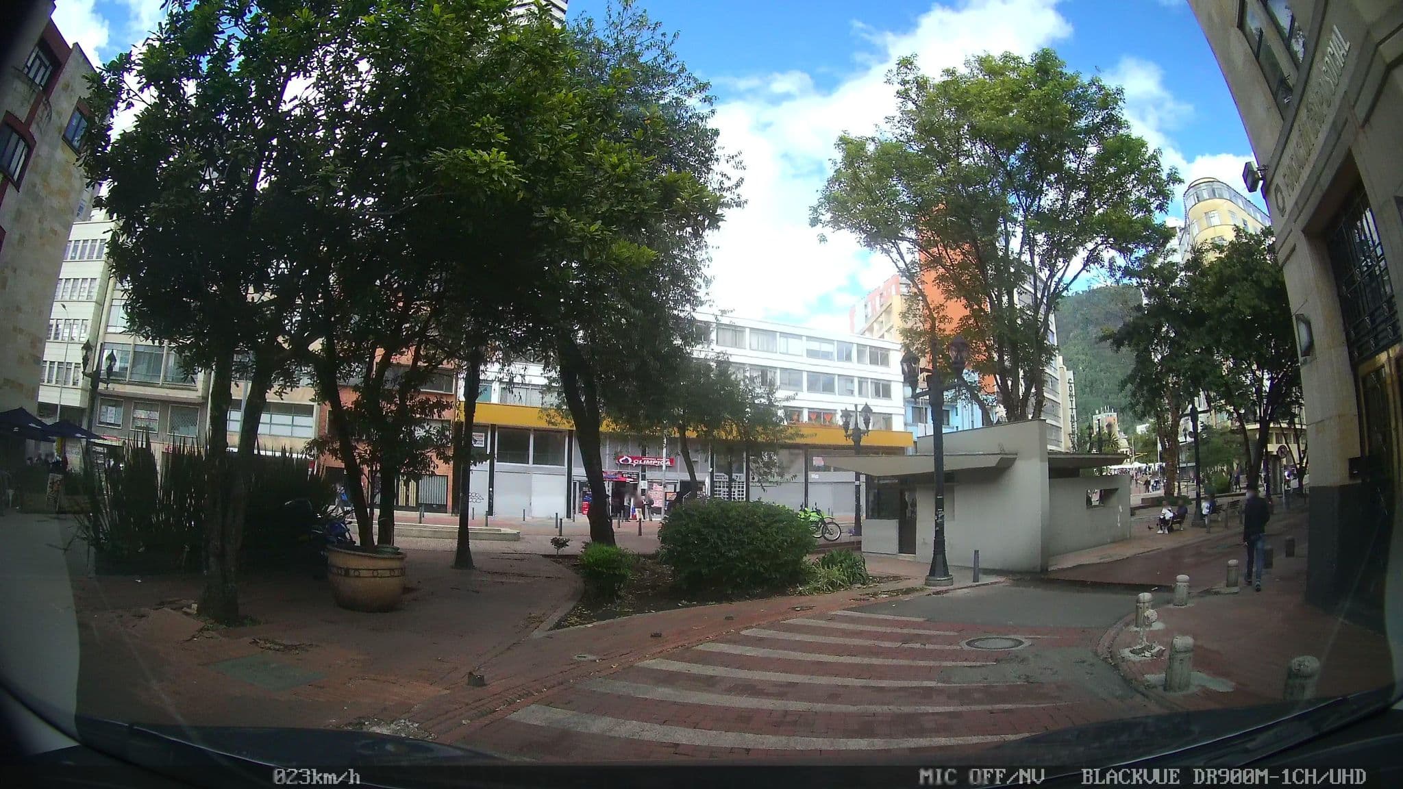 Street view near Hotel Augusta, Bogotá