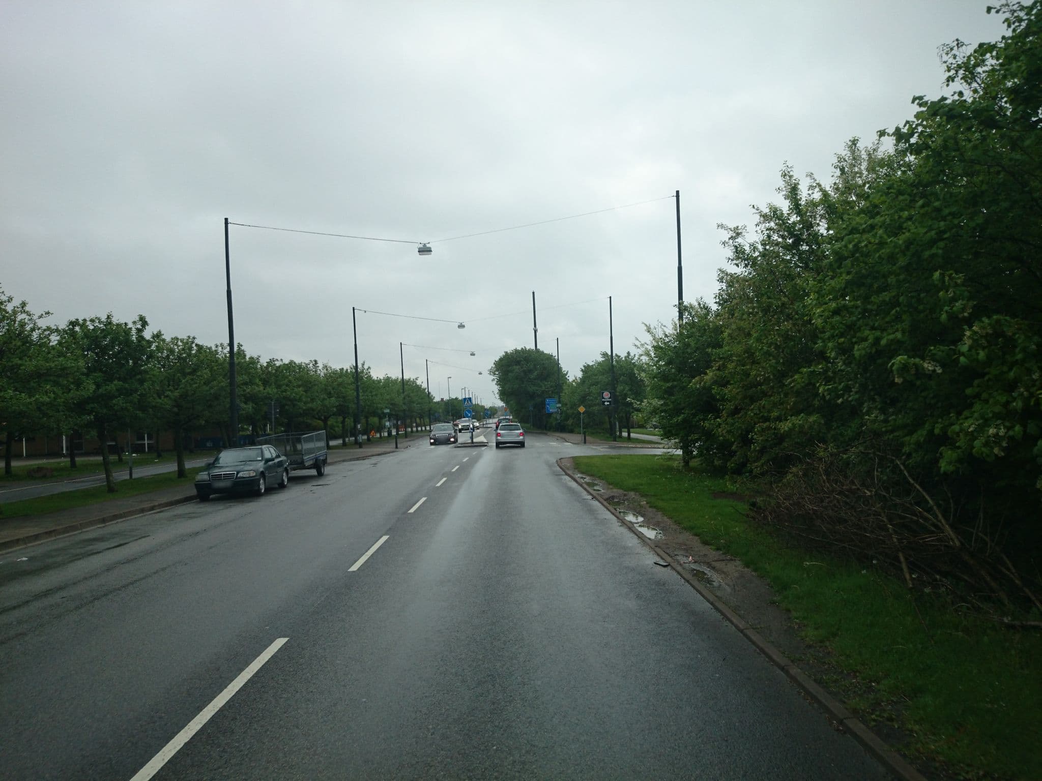 Street view near Storskarvens Vårdboende, Bunkeflostrand — © peterneubauer (CC BY-SA · Mapillary)