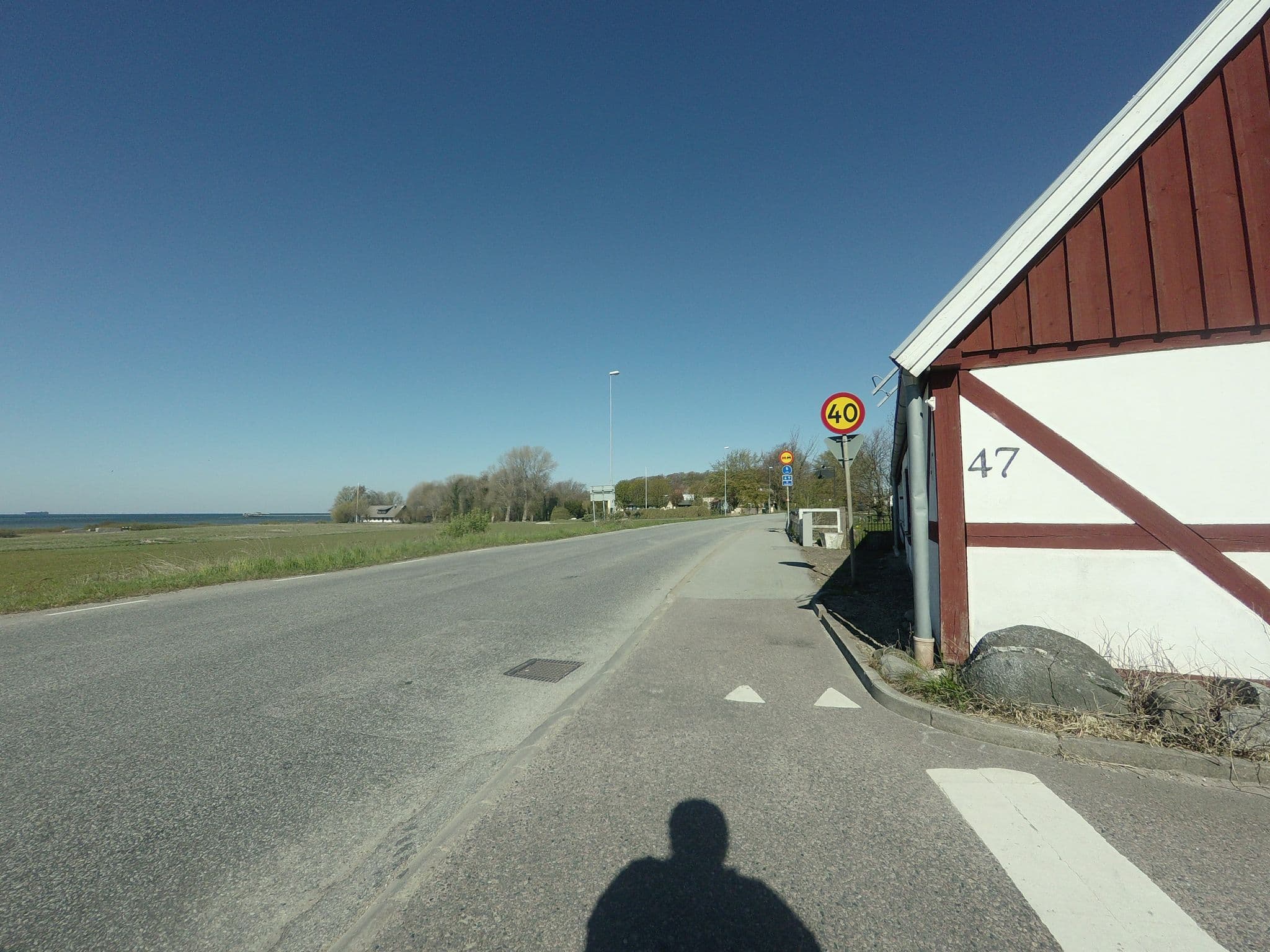 Street view near Bjerred B&B, Bjärred — © larshelmin (CC BY-SA · Mapillary)
