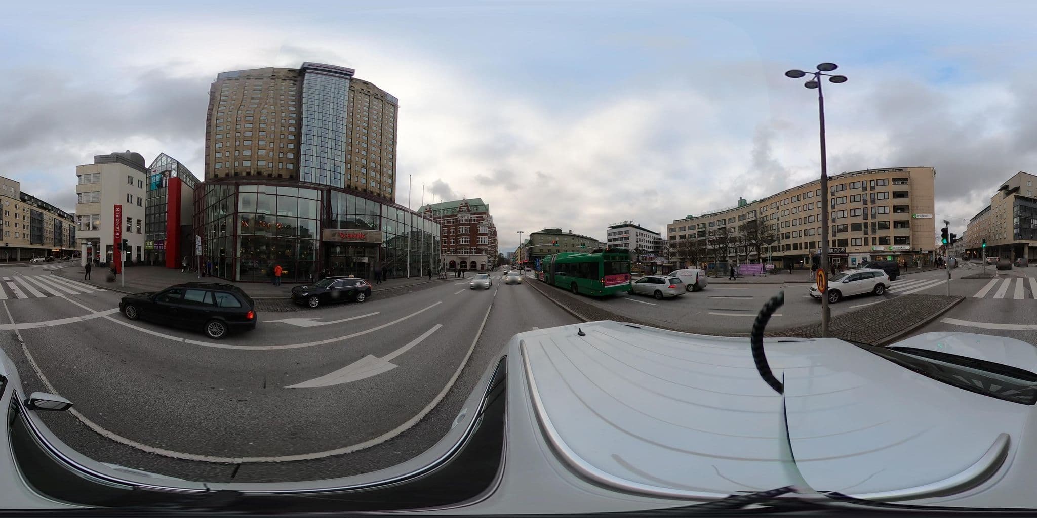Street view near Hilton Malmö City, Malmö — © josealb (CC BY-SA · Mapillary)