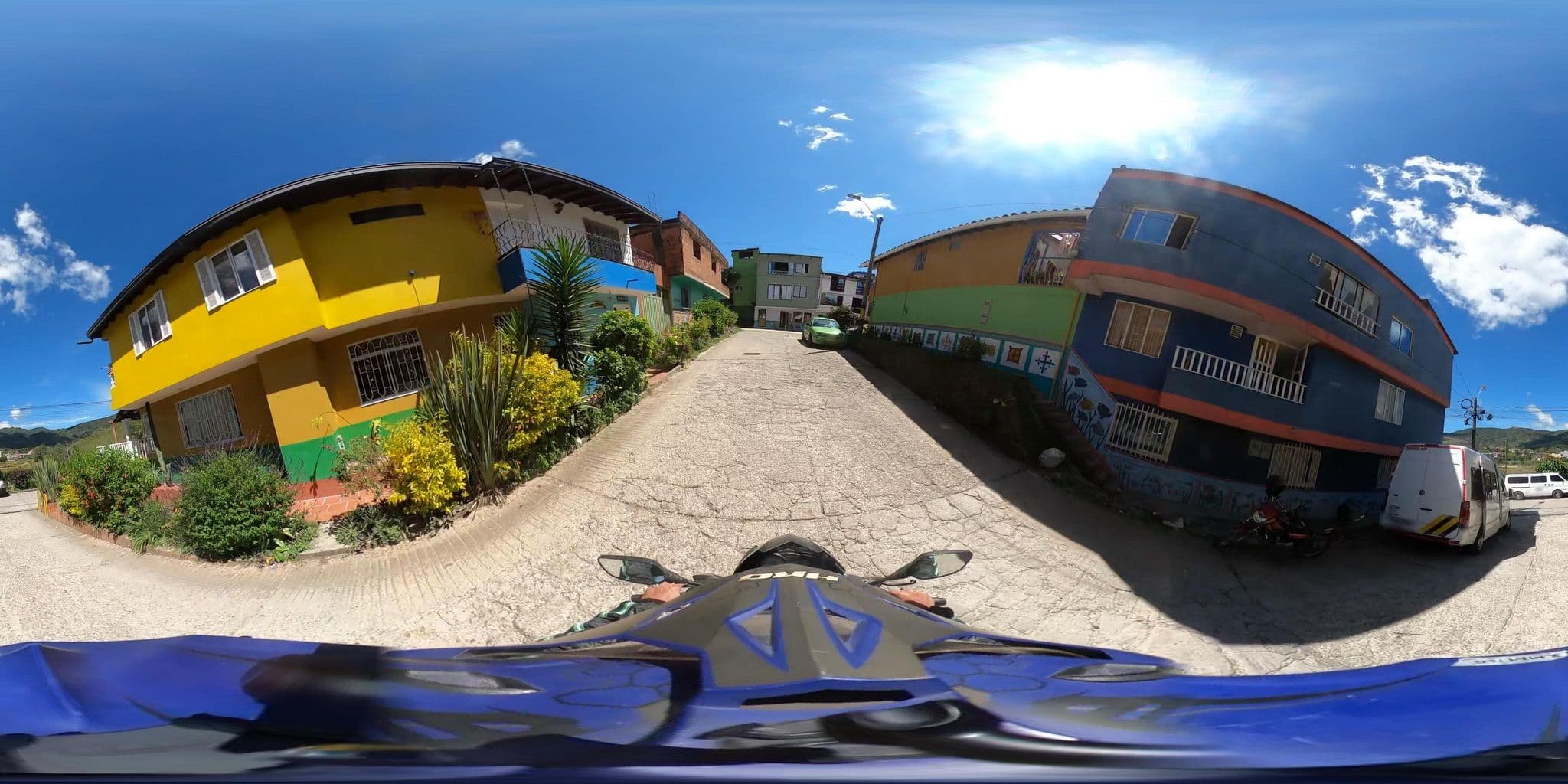 Street view near Lake View Hostel, Guatapé — © 360recorrido (CC BY-SA · Mapillary)