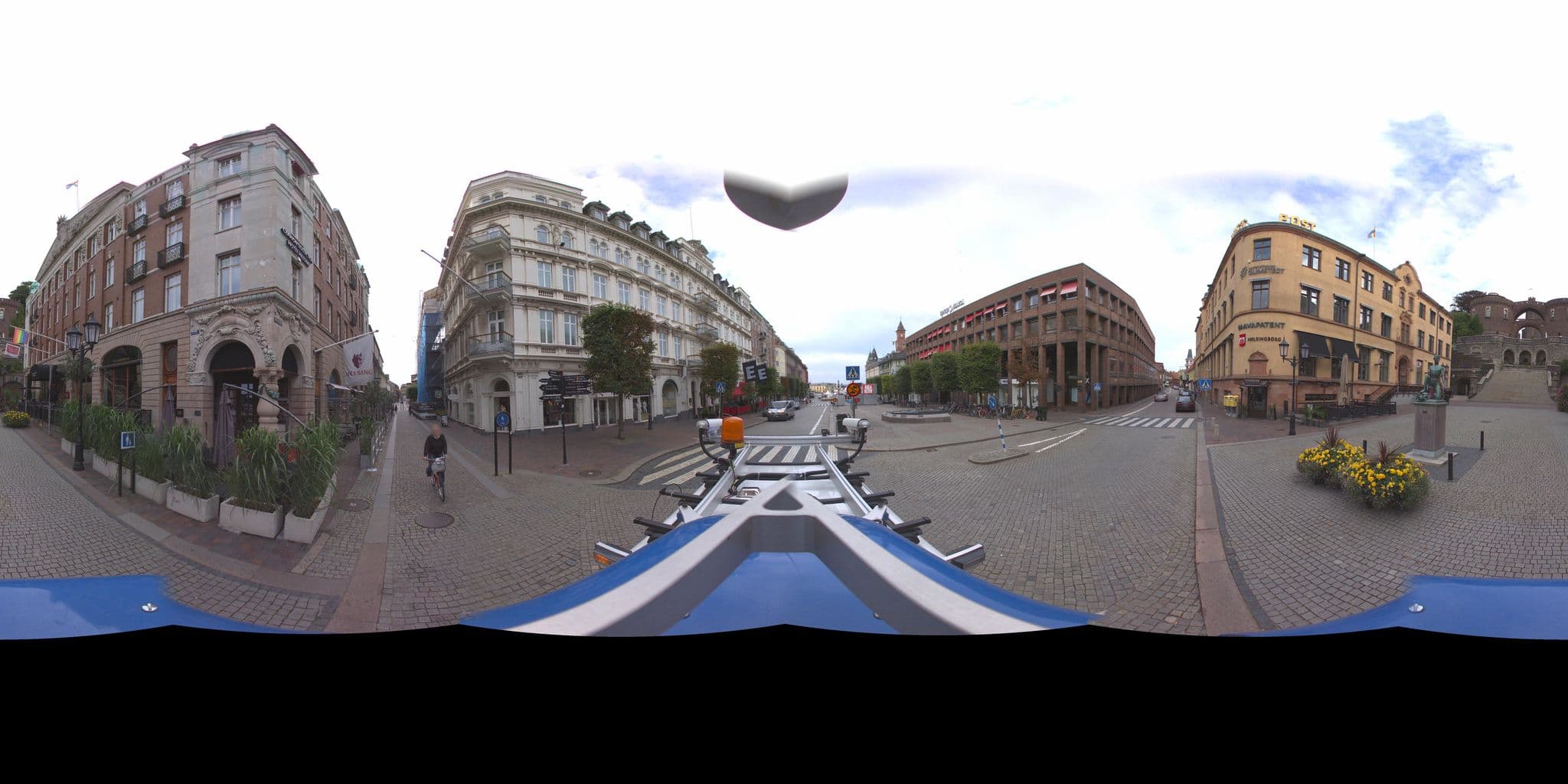 Street view near Clarion Collection Hotel Helsing, Helsingborg — © wsp_sweden (CC BY-SA · Mapillary)