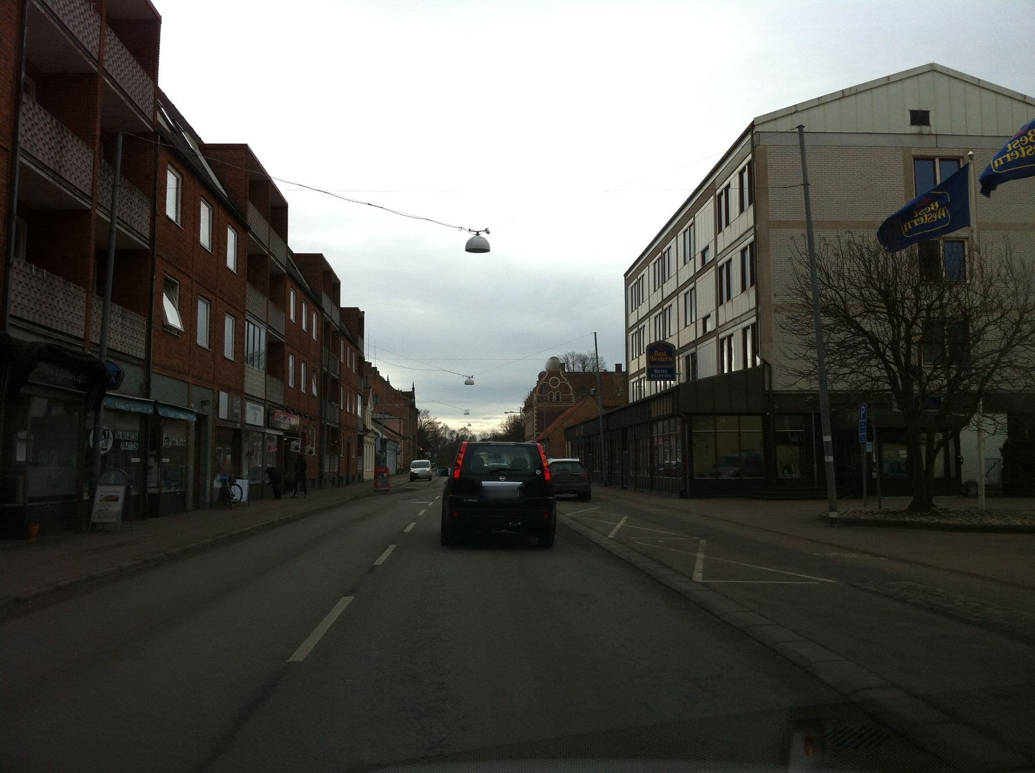 Street view near Best Western Hotel Hus 57 Ängelholm, Ängelholm — © ugz (CC BY-SA · Mapillary)