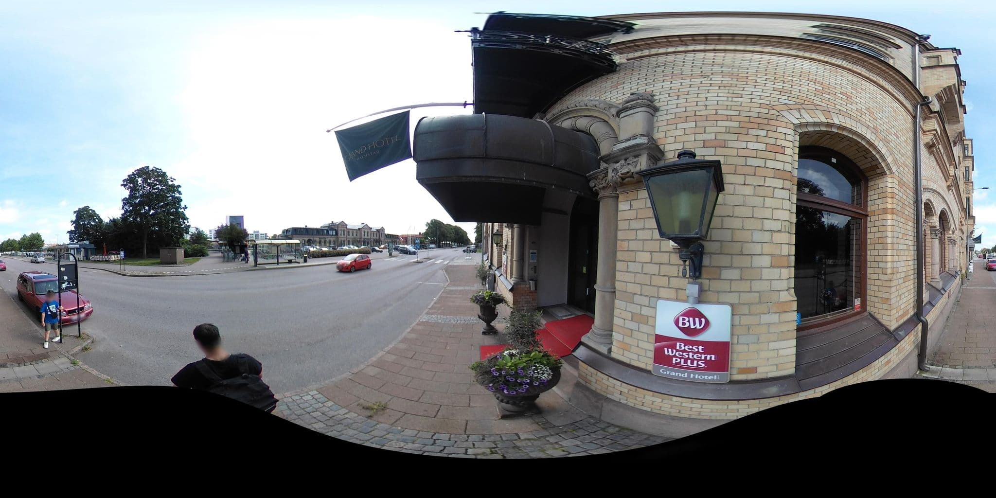 Street view near Revhaken Hotels, Halmstad — © AmOosm (CC BY-SA · Mapillary)