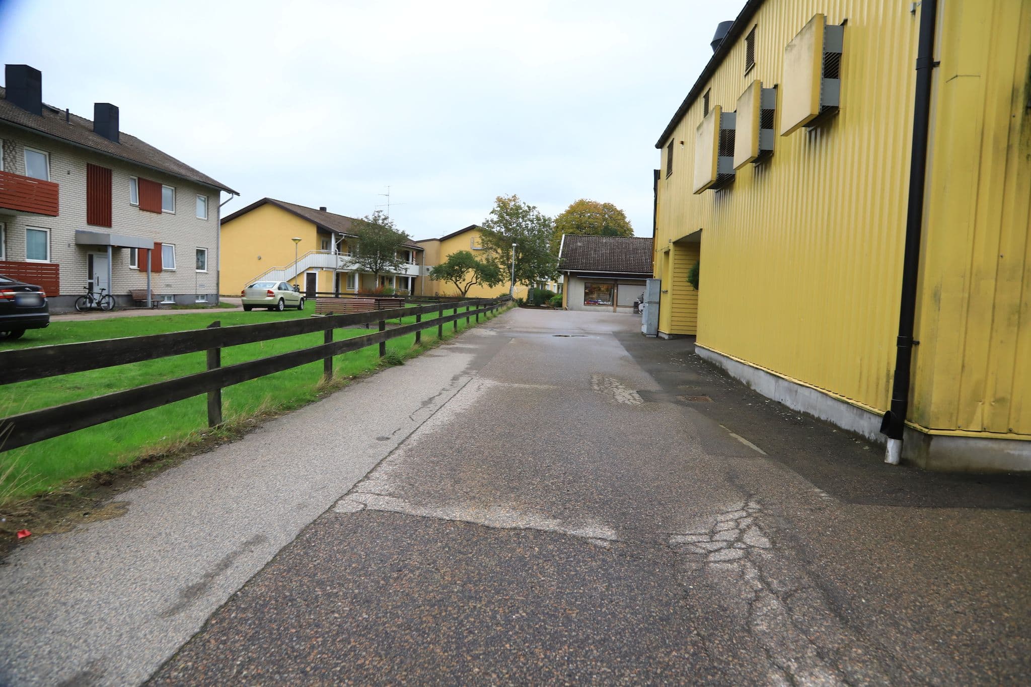 Street view near Vandrarhem, Tvååker — © jorfro (CC BY-SA · Mapillary)