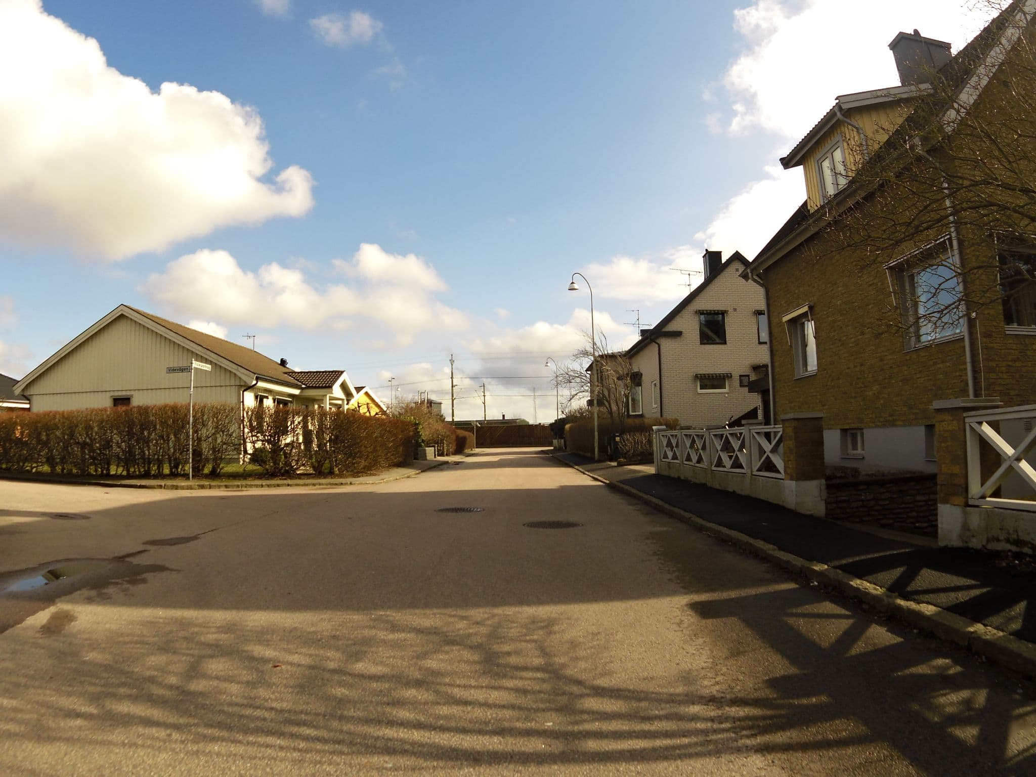 Street view near The Bates Motel, Halmstad — © kimkong (CC BY-SA · Mapillary)