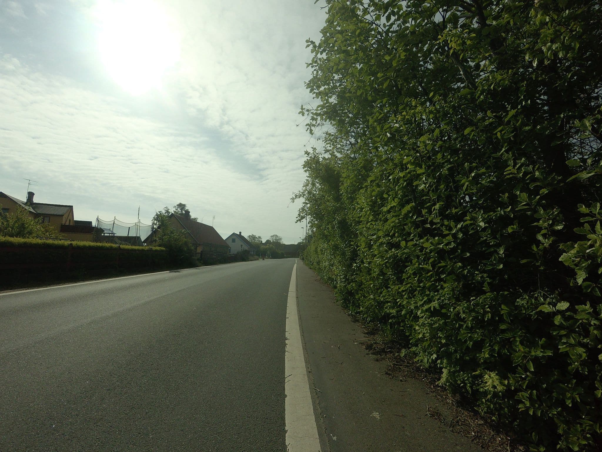 Street view near Väsby Bed and Breakfast, Höganäs — © larshelmin (CC BY-SA · Mapillary)