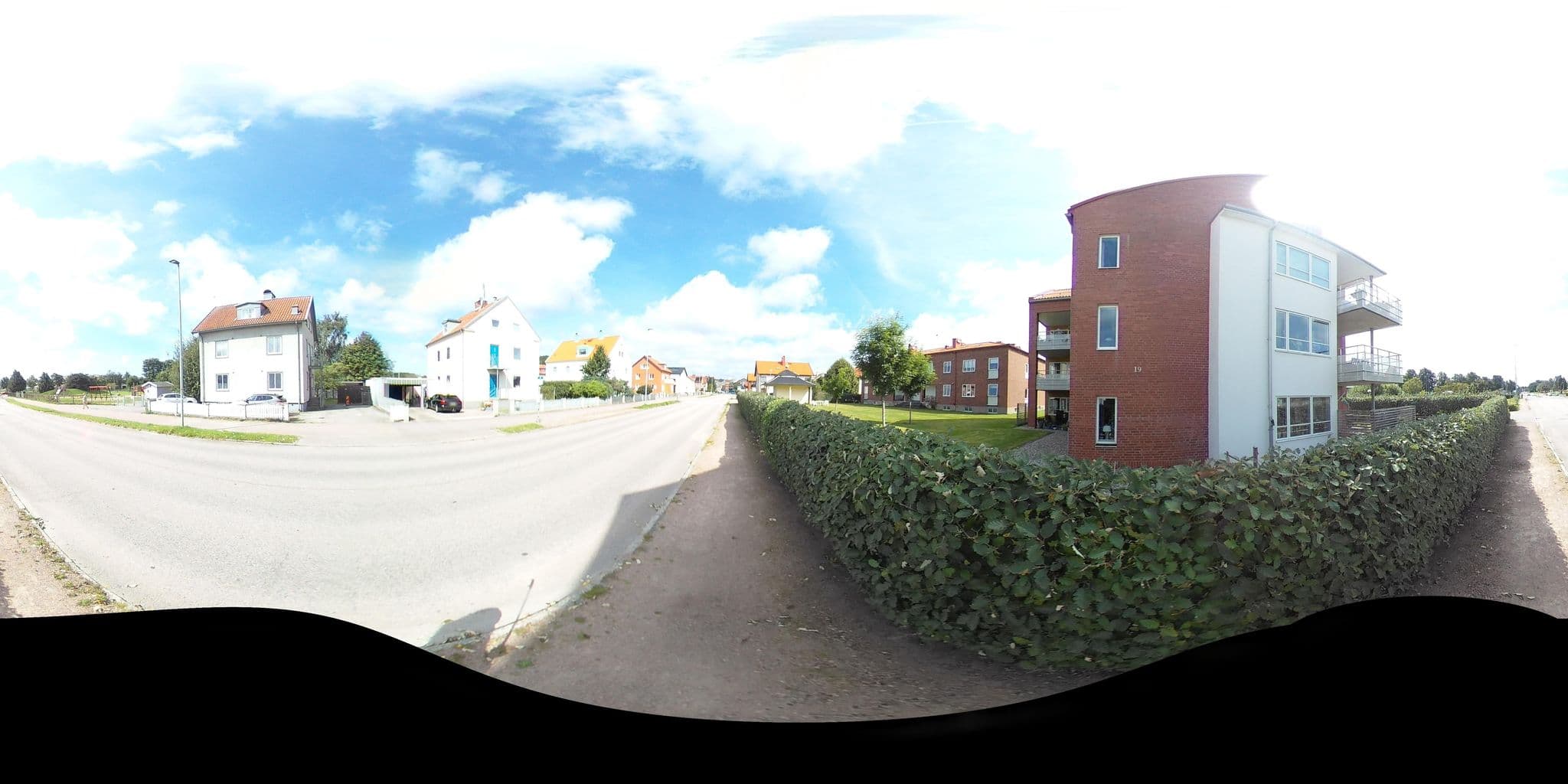 Street view near Halmstads Vandrarhem, Halmstad — © AmOosm (CC BY-SA · Mapillary)