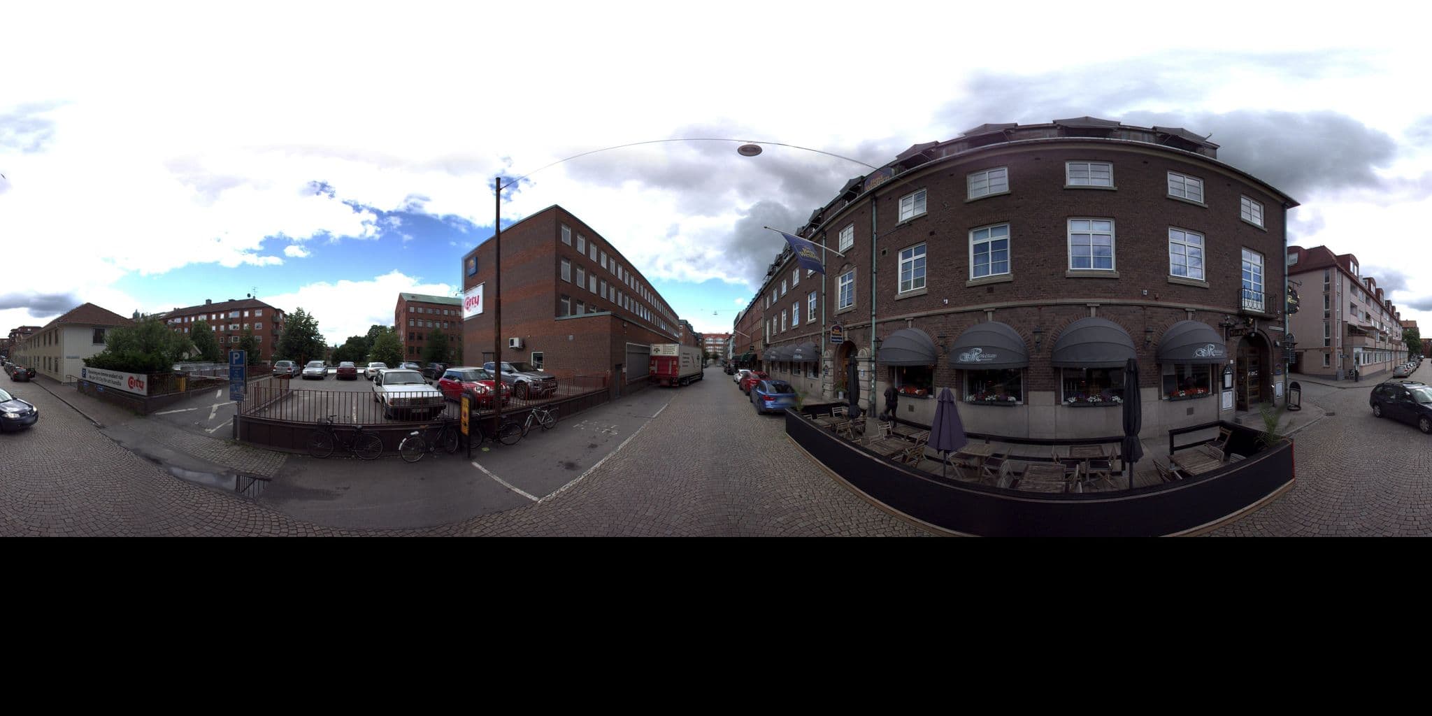 Street view near Hotell Flintstenen, Borås — © wsp_sweden (CC BY-SA · Mapillary)