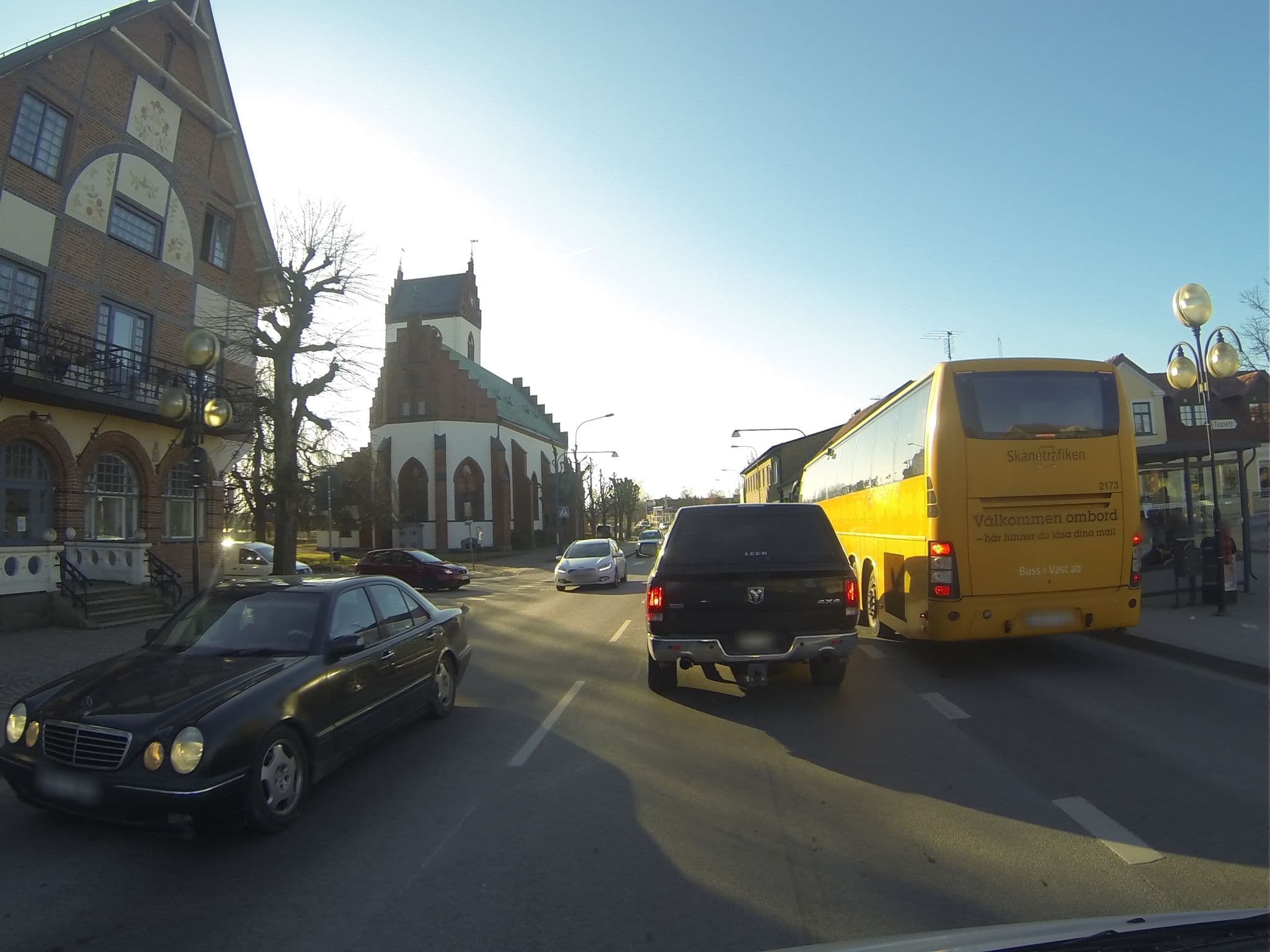 Street view near Stora Hotellet, Hörby — © harry (CC BY-SA · Mapillary)