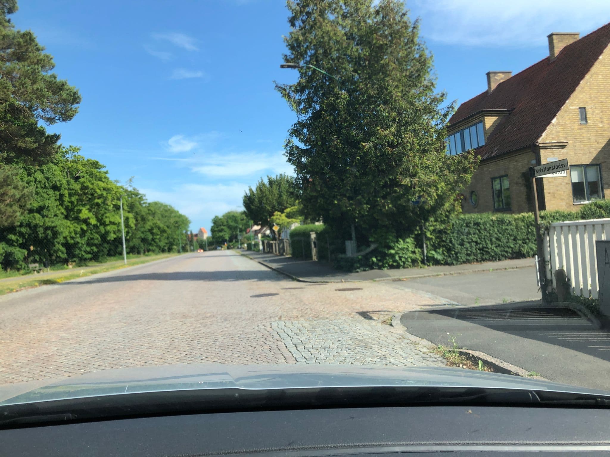 Street view near Agda Lund Bed & Breakfast, Simrishamn — © adville (CC BY-SA · Mapillary)